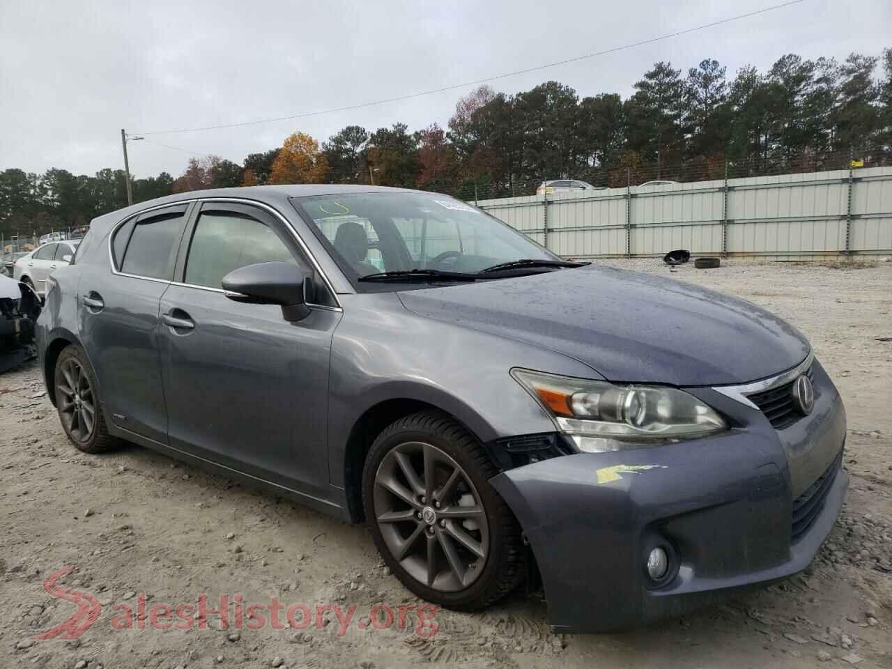 2012 LEXUS CT 200 — VIN JTHKD5BH8C2078272