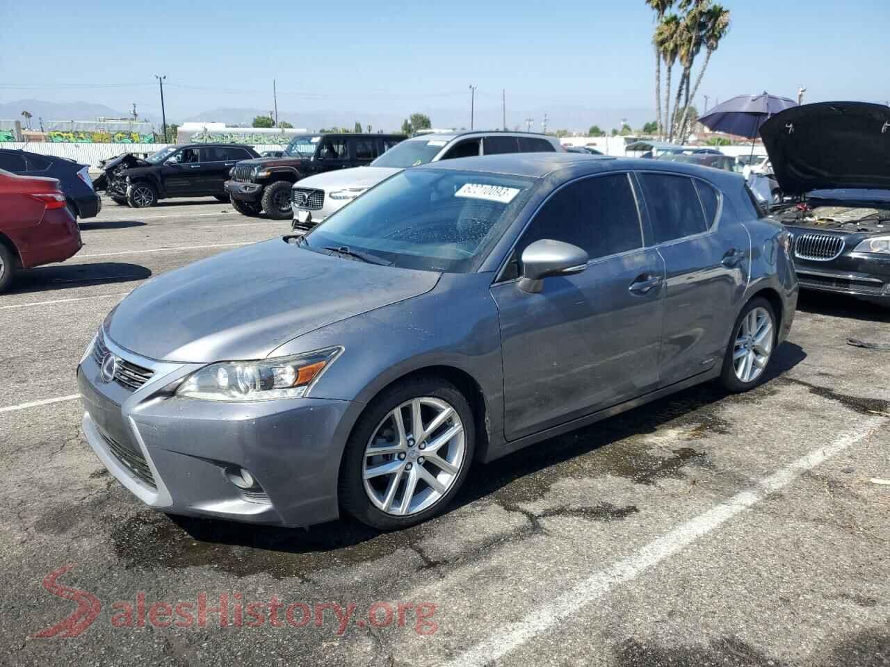 2014 LEXUS CT 200 — VIN JTHKD5BH8E2189116