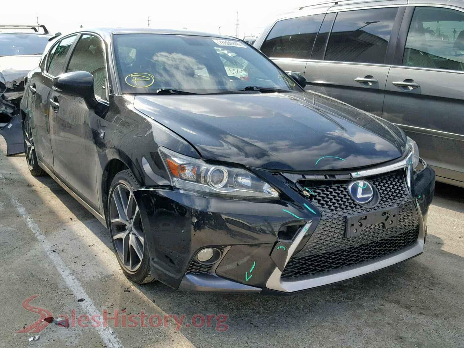 2014 LEXUS CT 200 — VIN JTHKD5BH8E2191030