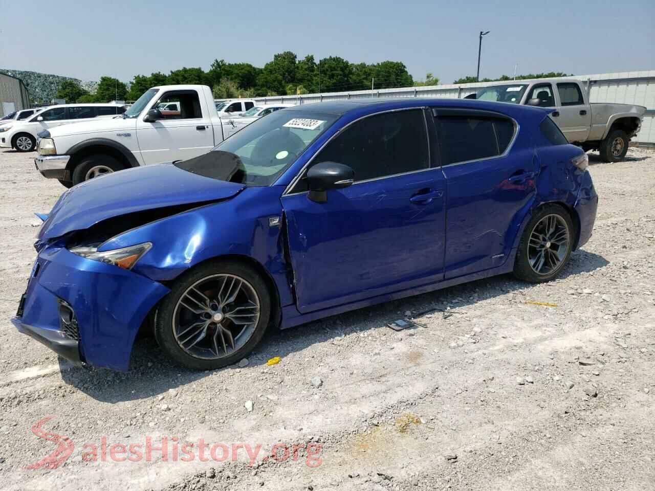 2014 LEXUS CT 200 — VIN JTHKD5BH8E2201054