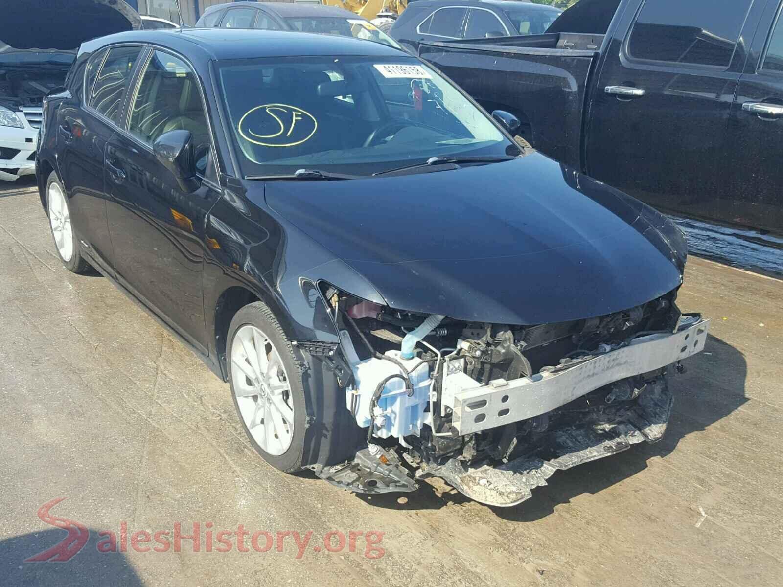 2012 LEXUS CT 200 — VIN JTHKD5BH9C2065434