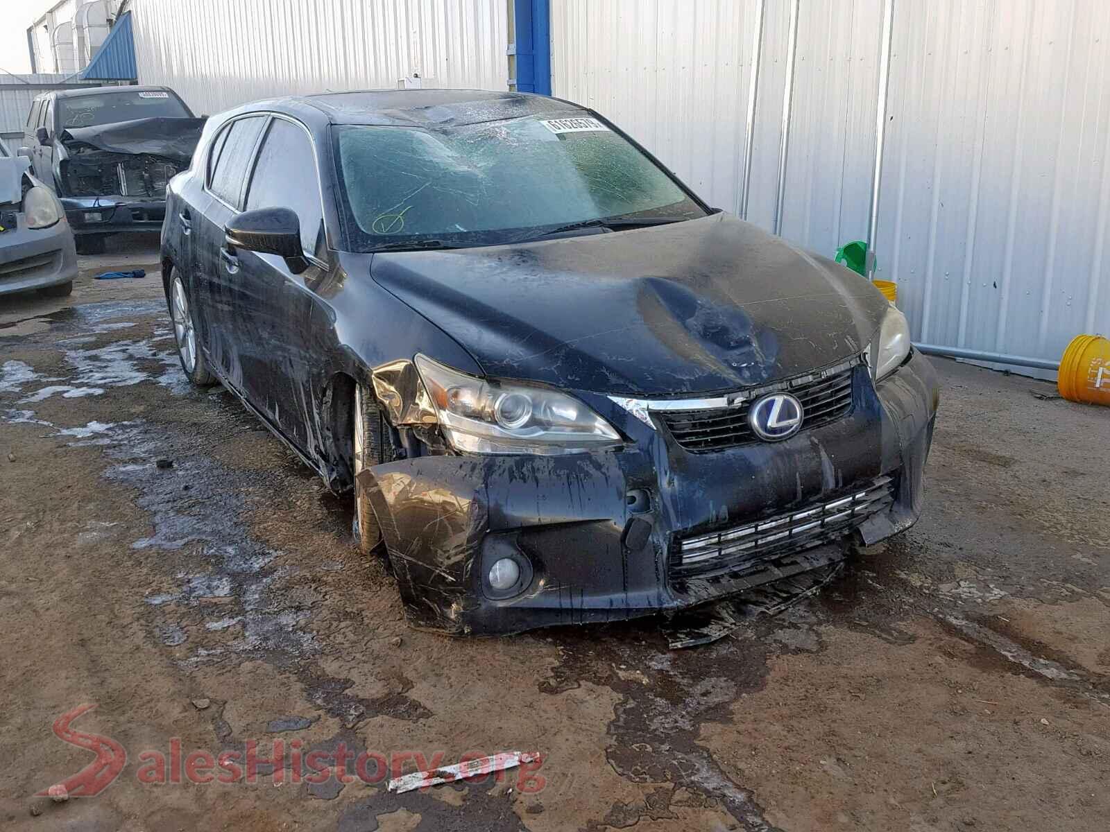 2012 LEXUS CT 200 — VIN JTHKD5BH9C2100795