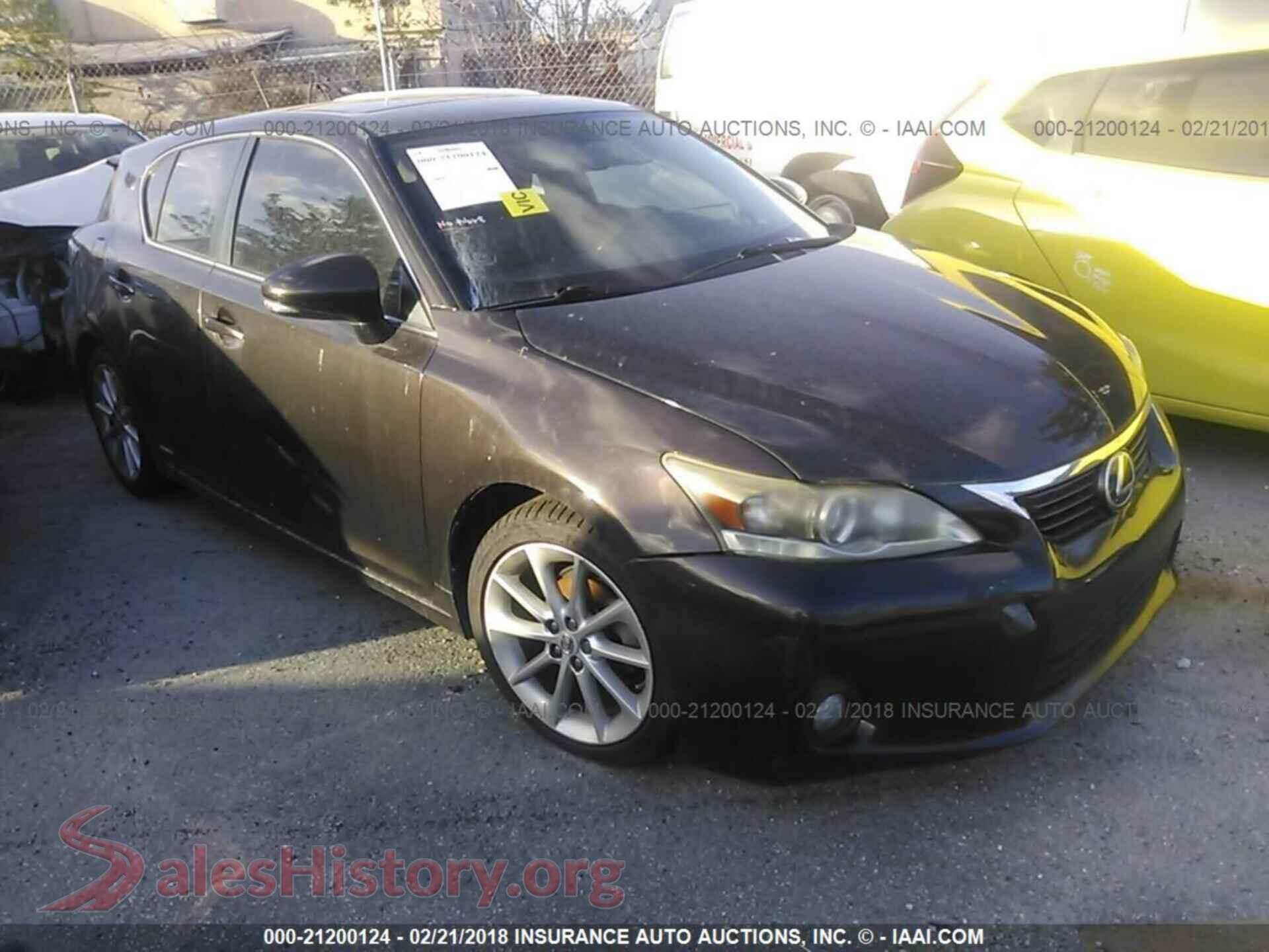 2011 Lexus Ct — VIN JTHKD5BHXB2012241