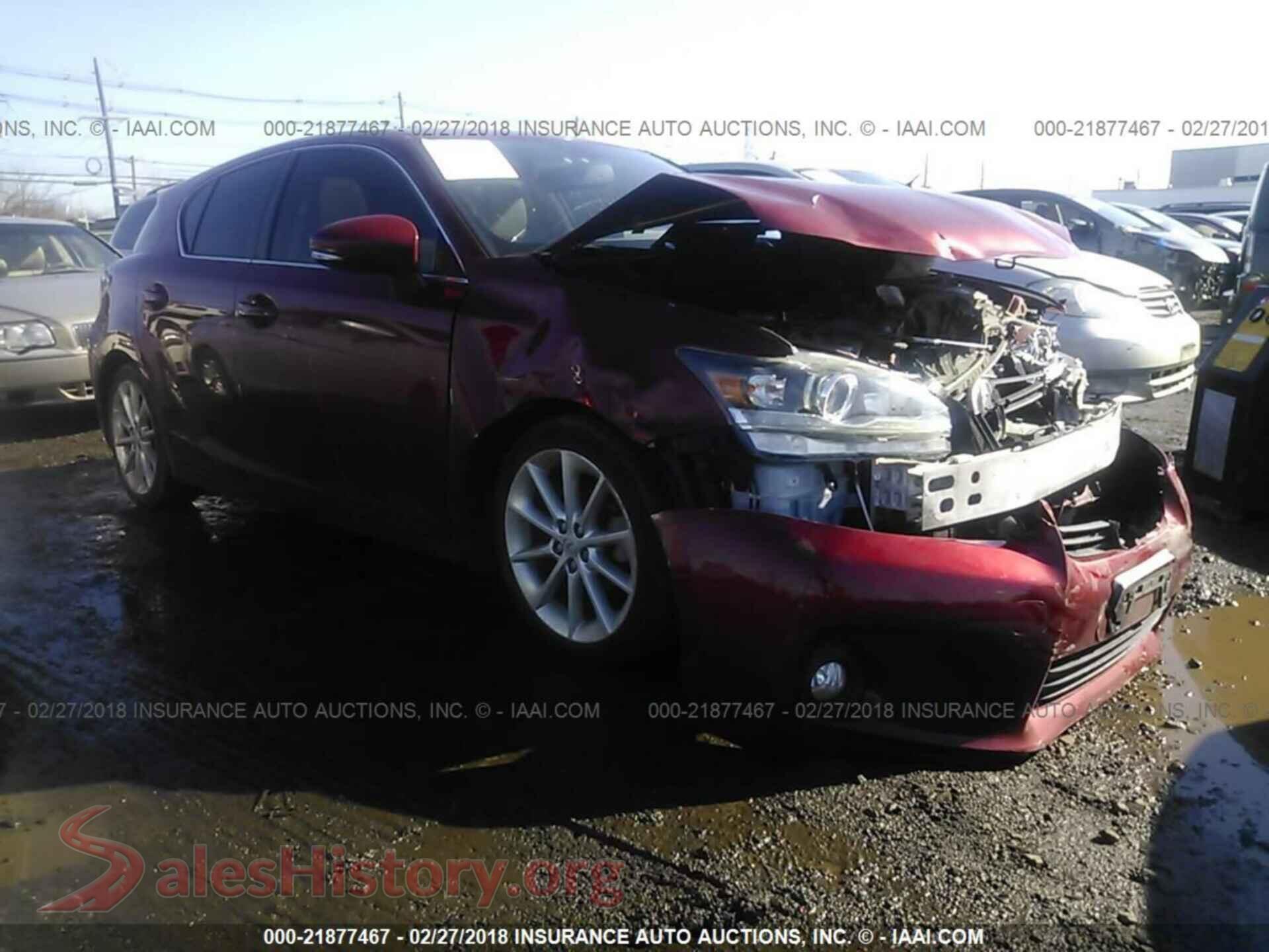 2013 Lexus Ct — VIN JTHKD5BHXD2152146