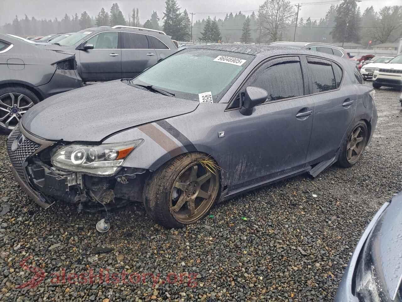2015 LEXUS CT 200 — VIN JTHKD5BHXF2237233