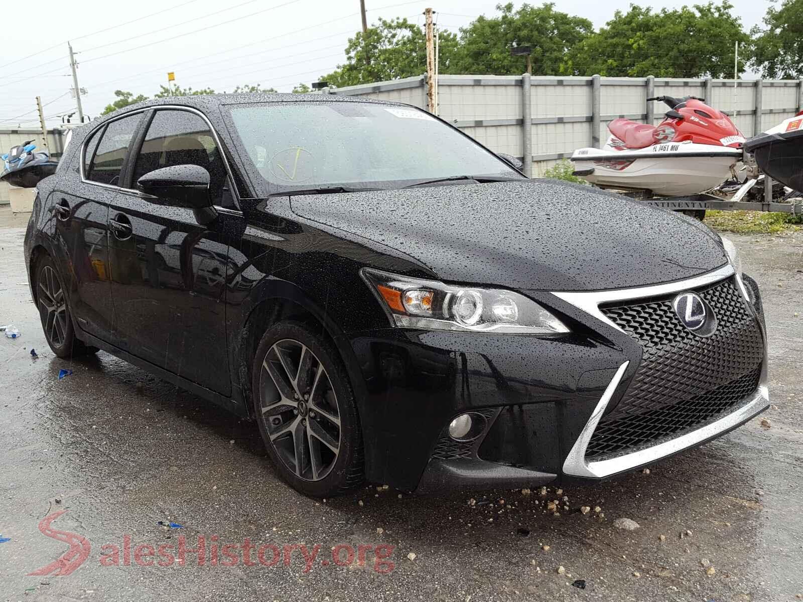 2016 LEXUS CT 200 — VIN JTHKD5BHXG2261551
