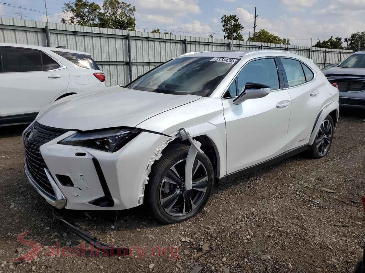 2022 LEXUS UX 250H BA — VIN JTHL9JBH1N2061685