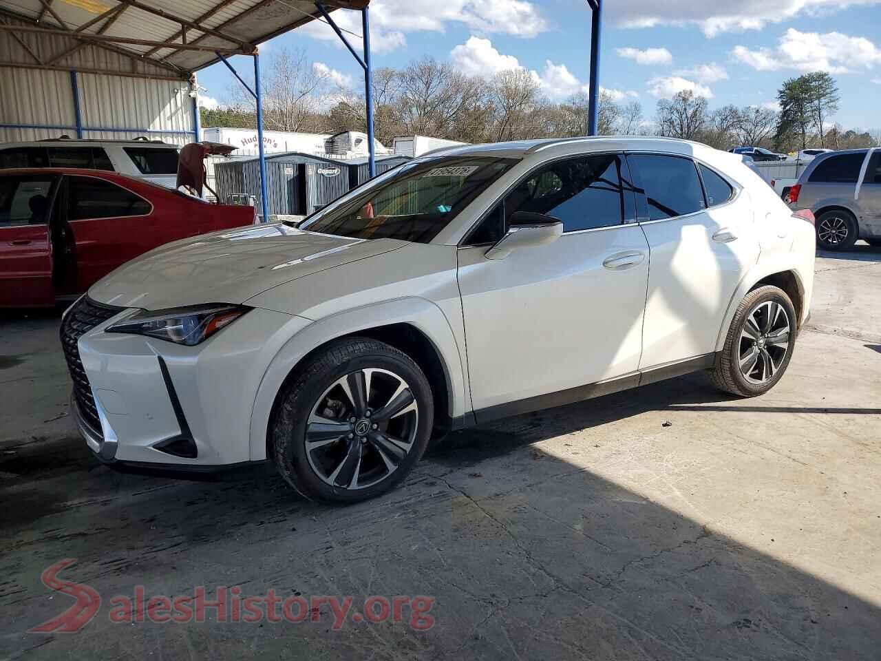 2022 LEXUS UX 200 — VIN JTHP3JBH0N2054827