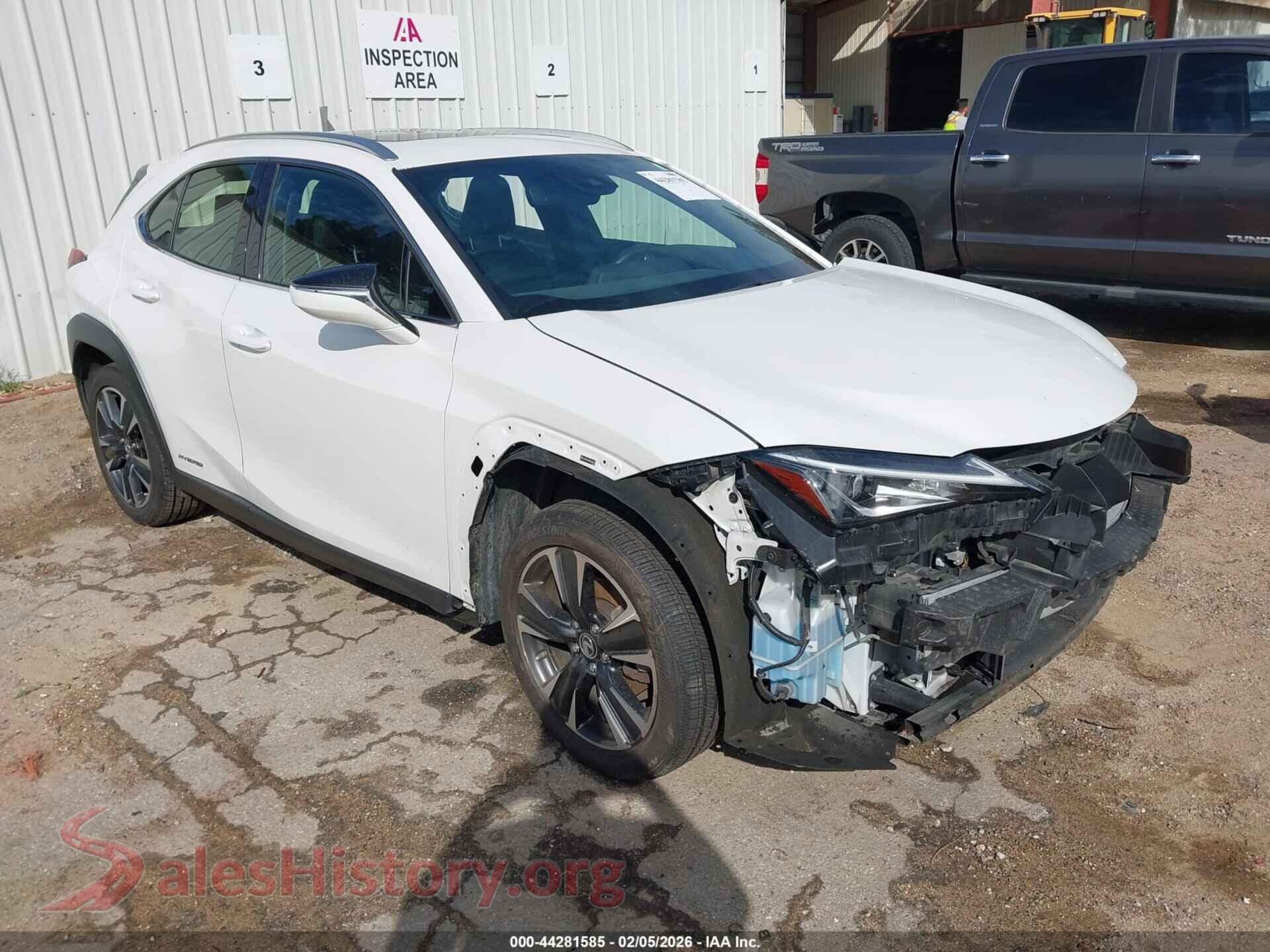 2021 LEXUS UX 250H — VIN JTHP9JBH3M2048758