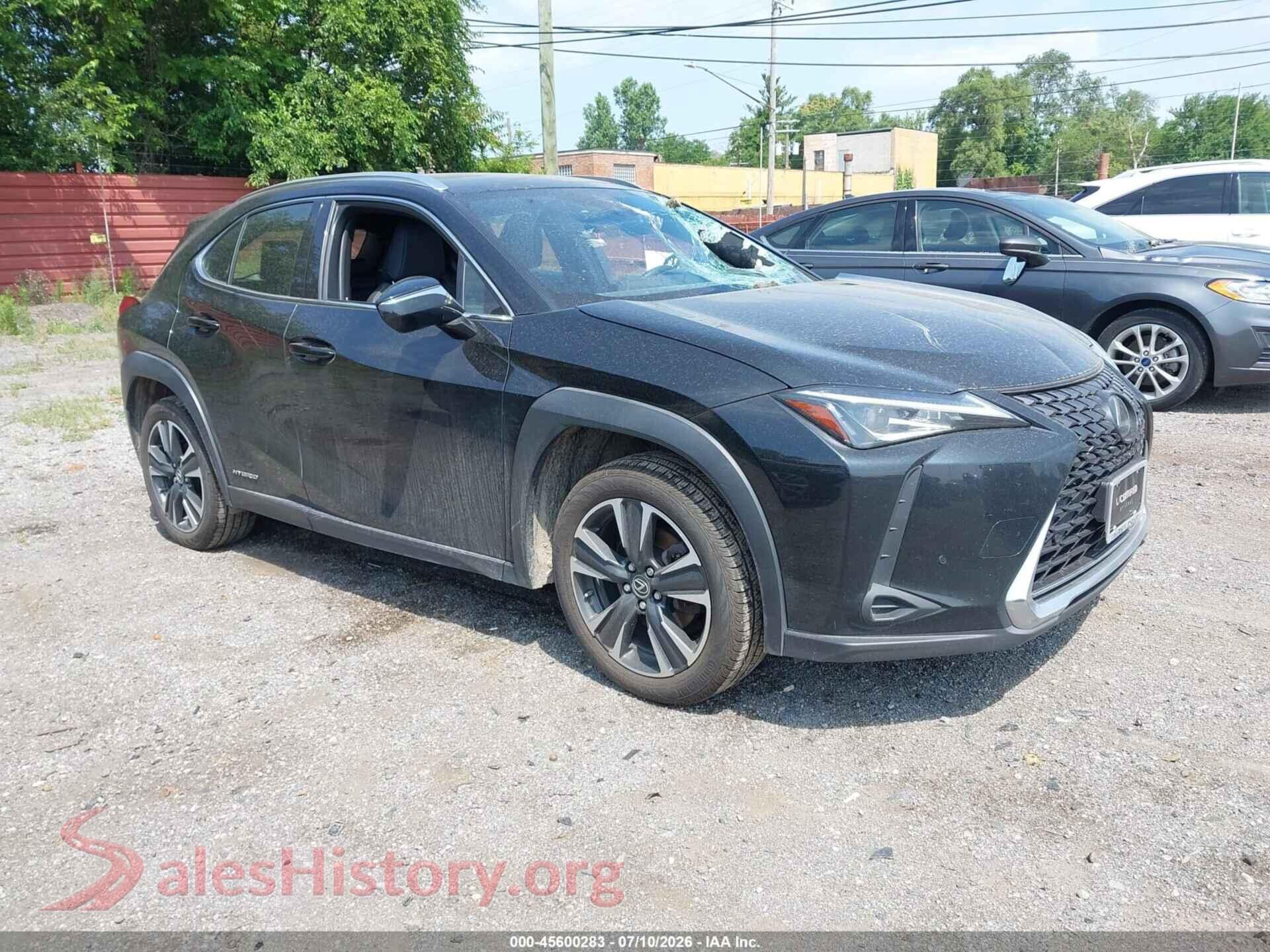 2020 LEXUS UX 250H — VIN JTHP9JBH6L2030026