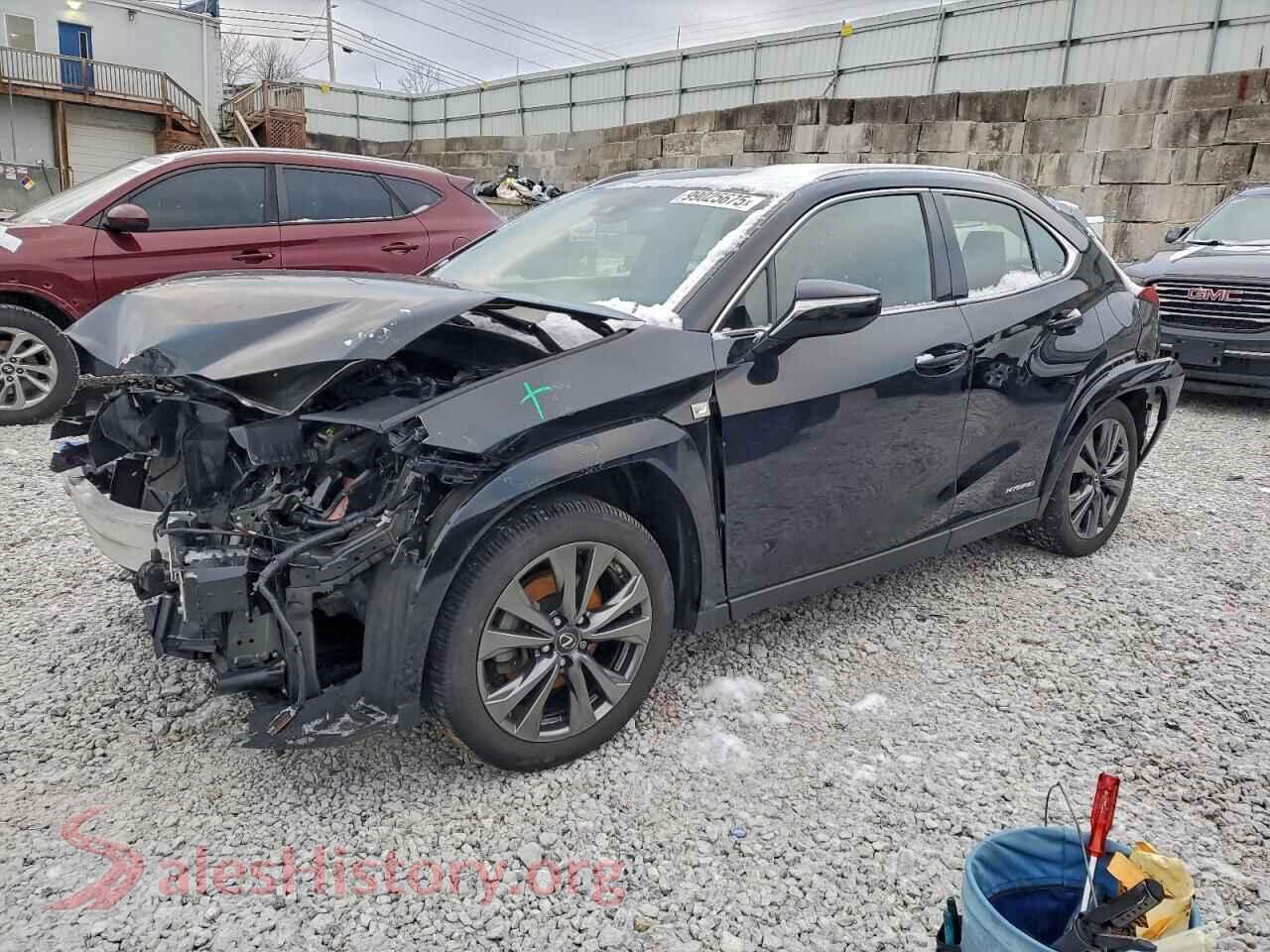 2022 LEXUS UX 250H BA — VIN JTHR9JBH5N2060520