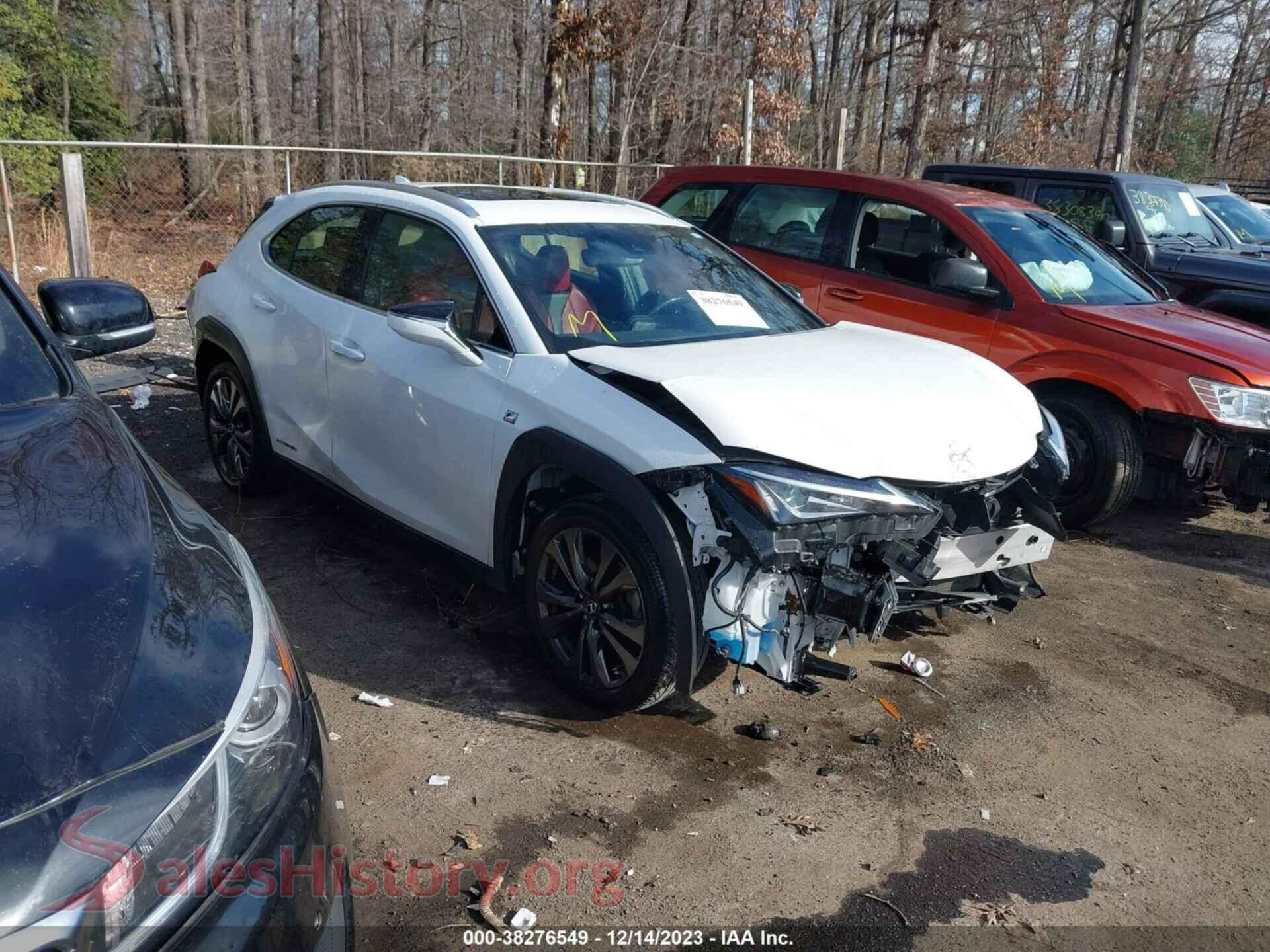 2021 LEXUS UX 250H — VIN JTHR9JBH8M2043144