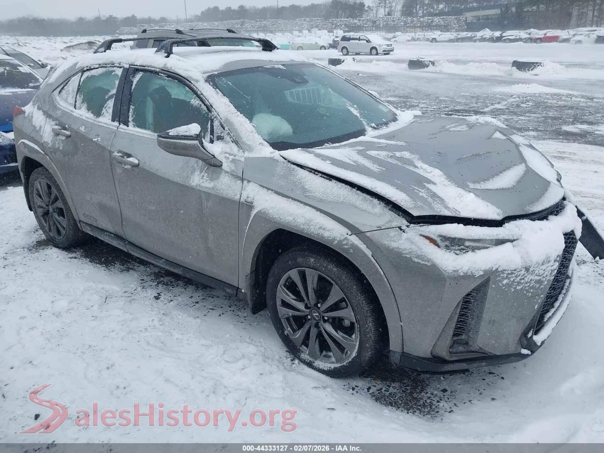 2022 LEXUS UX 250H — VIN JTHR9JBHXN2056222