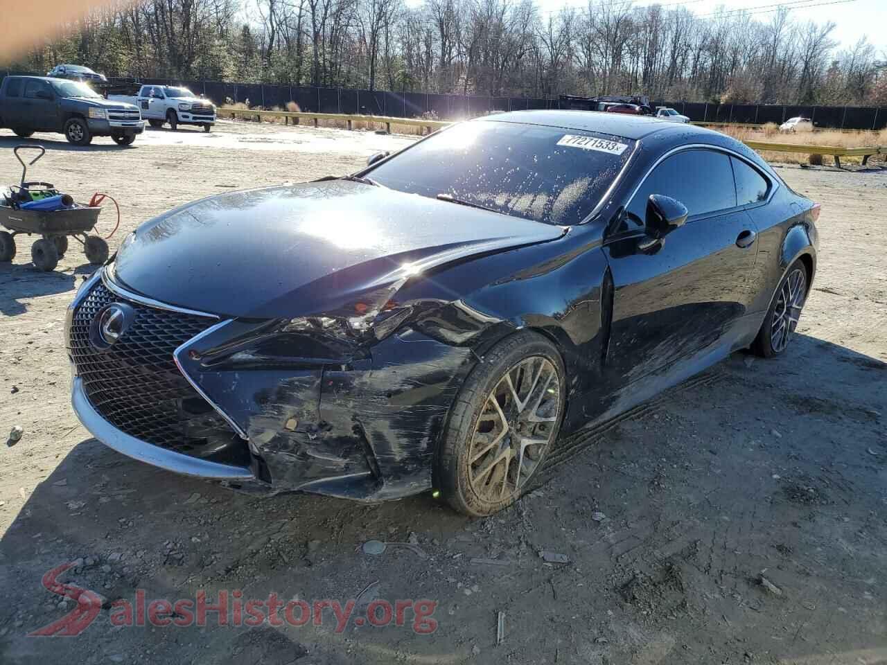 2016 LEXUS RC300 — VIN JTHSM5BCXG5002254