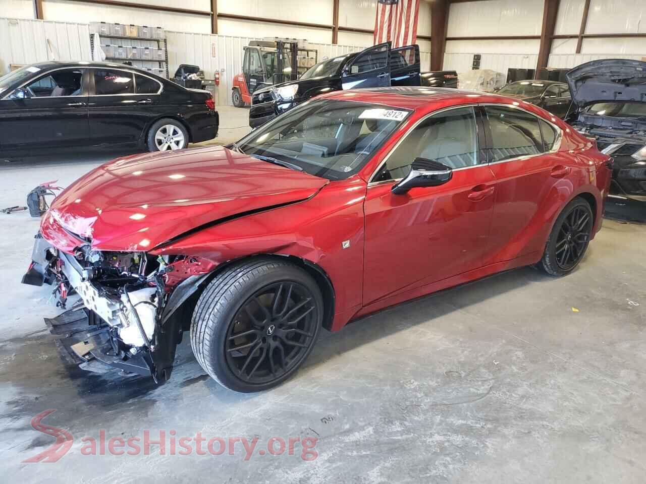2022 LEXUS IS — VIN JTHSZ1B2XN5051503