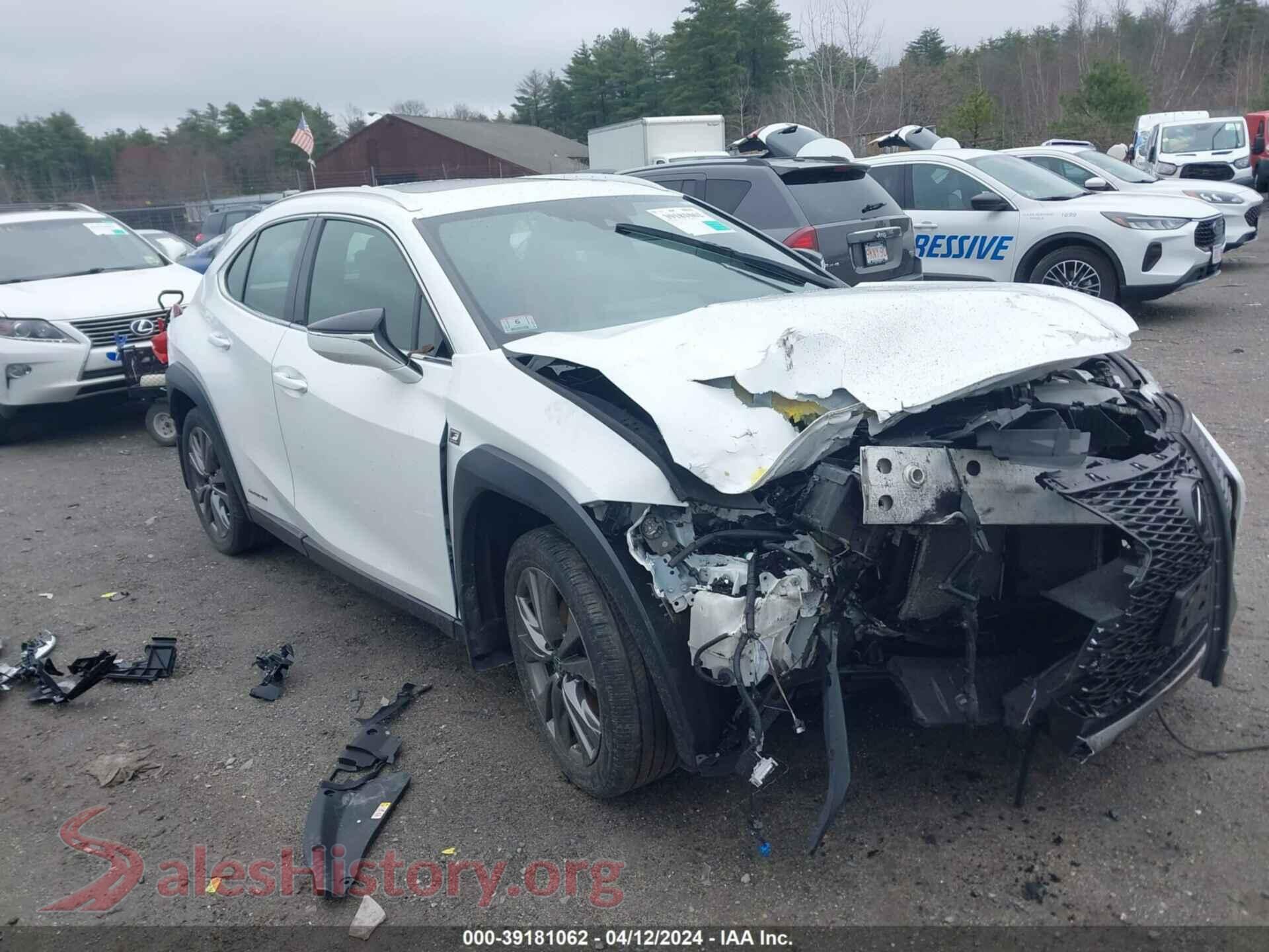 2019 LEXUS UX 250H — VIN JTHU9JBH3K2014979