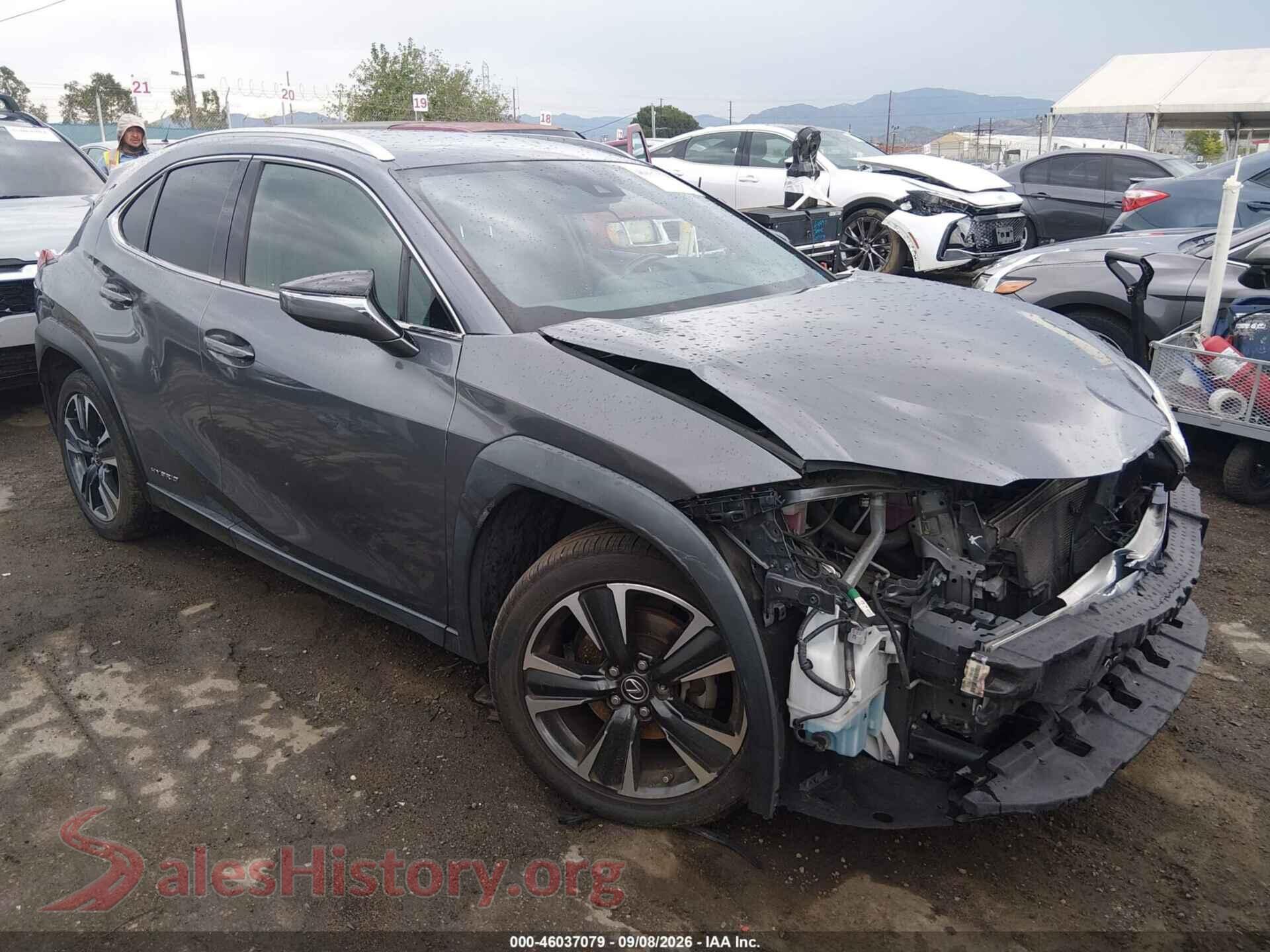 2021 LEXUS UX 250H — VIN JTHX9JBH7M2044793