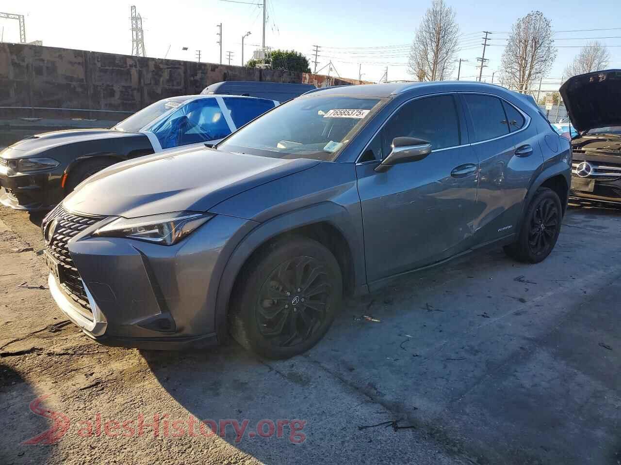 2021 LEXUS UX 250H — VIN JTHX9JBHXM2050216