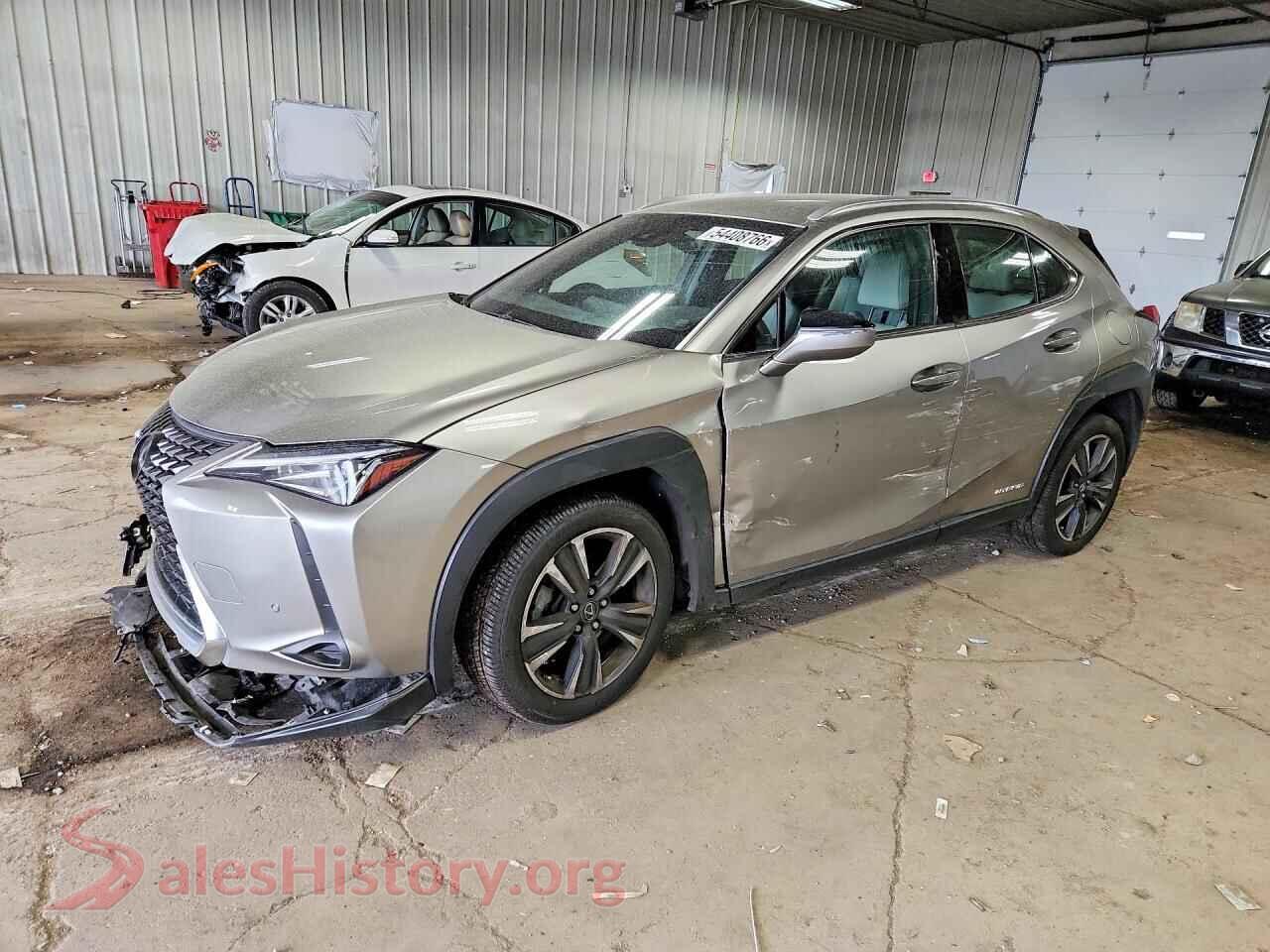 2022 LEXUS UX 250H BA — VIN JTHX9JBHXN2058947