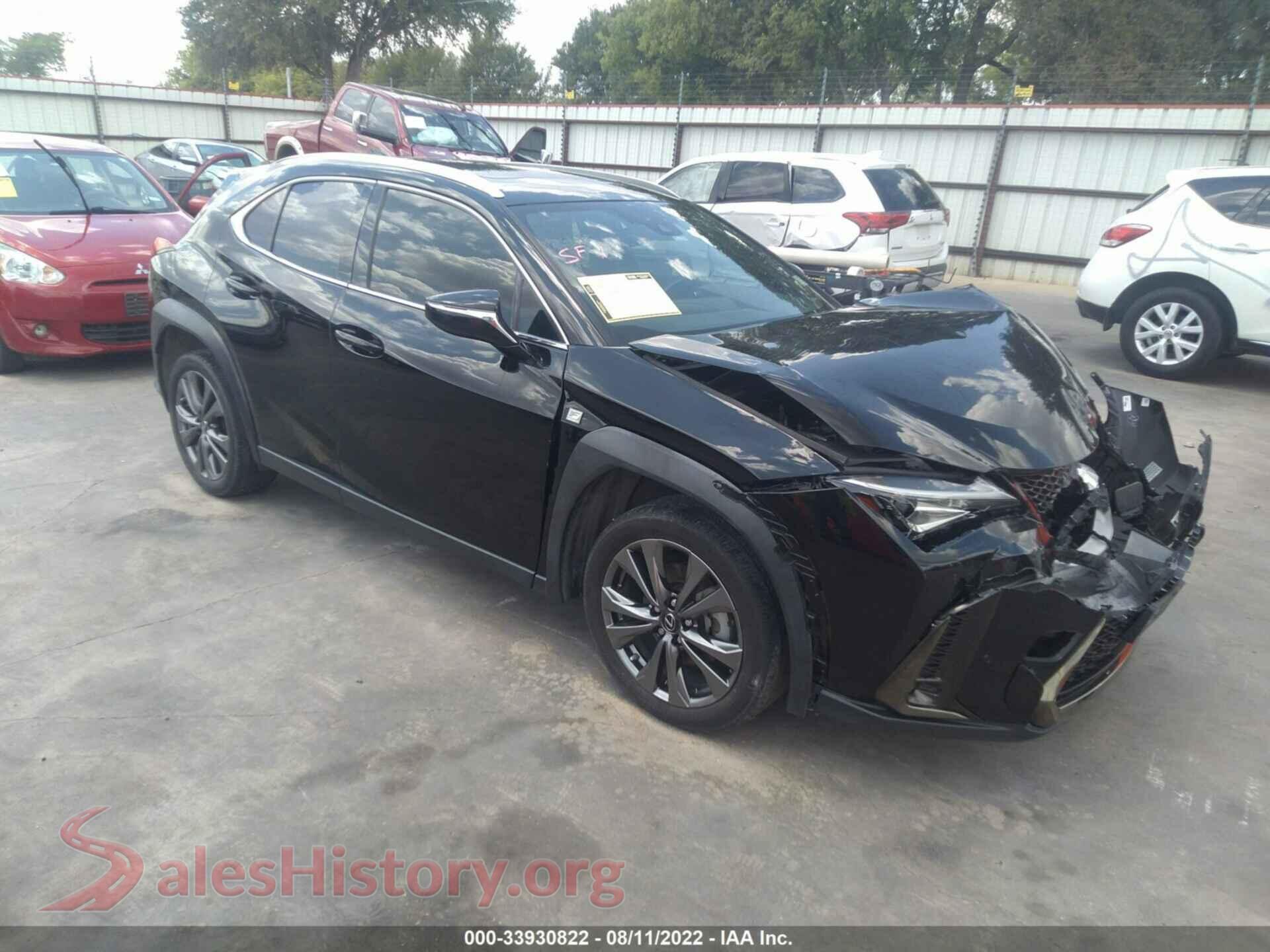 2019 LEXUS UX — VIN JTHY3JBH0K2003487