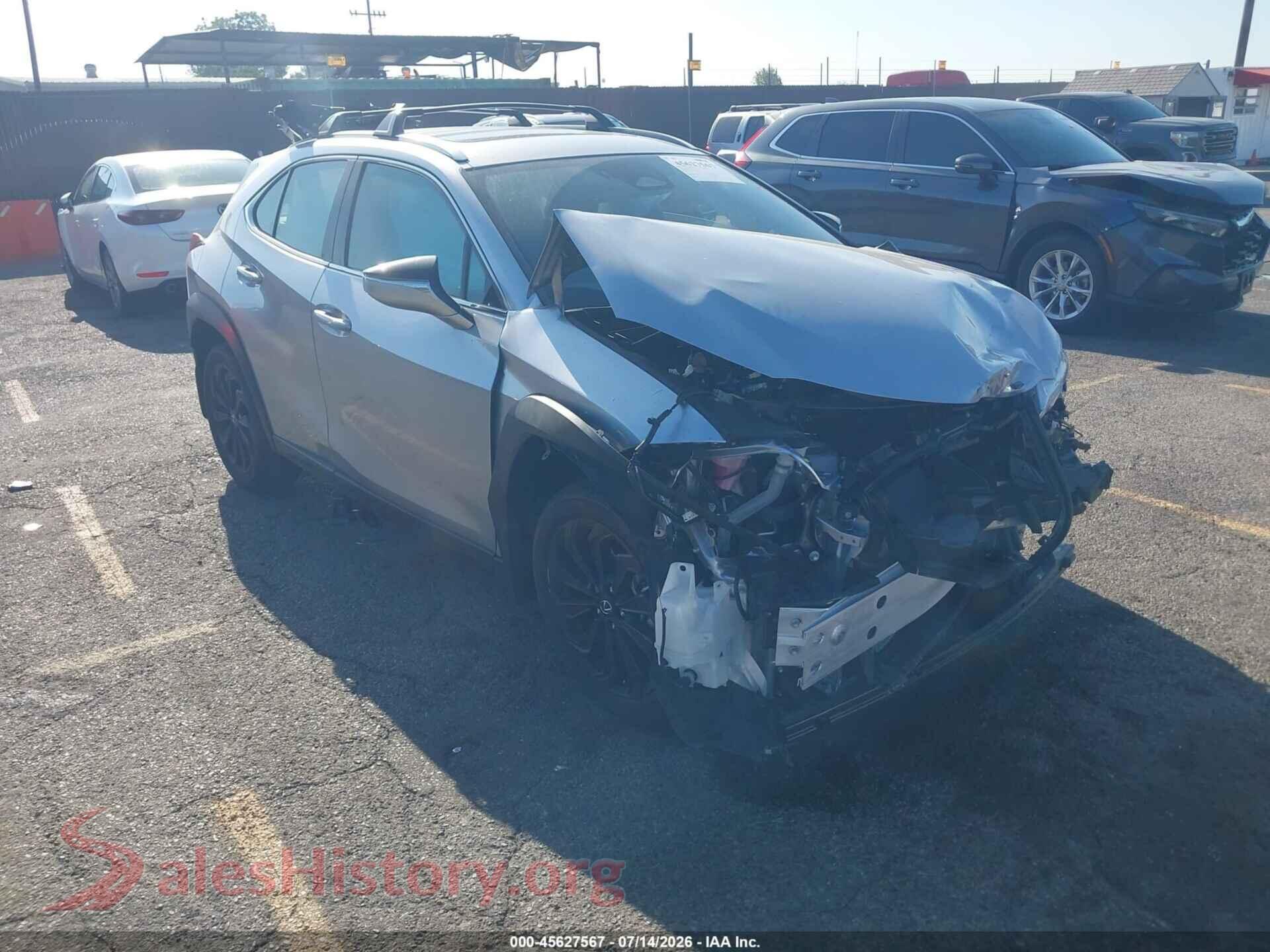 2025 LEXUS UX 300H — VIN JTHYBJAH8S2027766