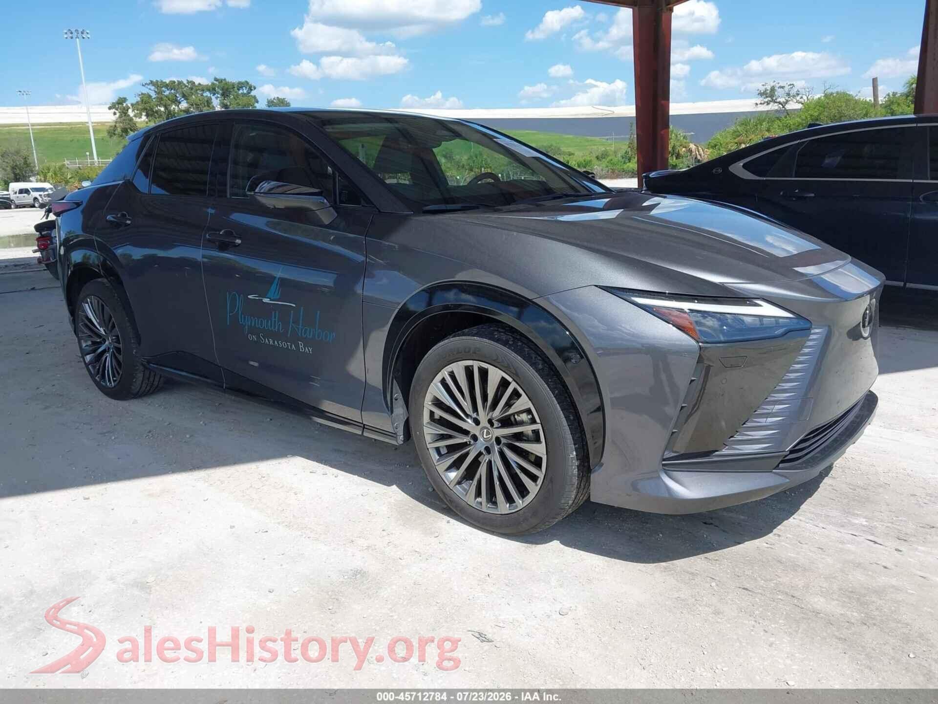 2023 LEXUS RZ 450E — VIN JTJAAAABXPA001567