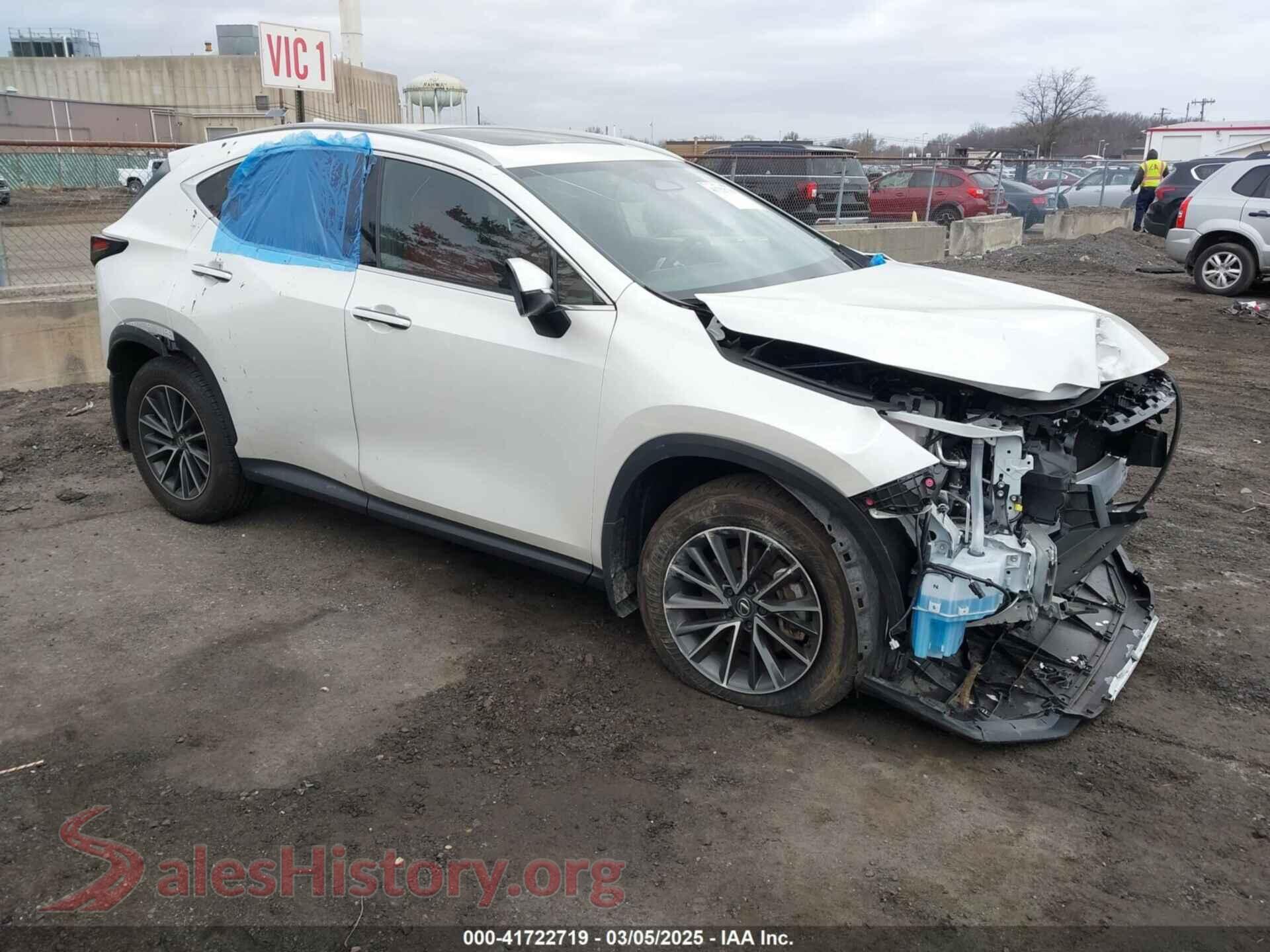 2025 LEXUS NX 350 — VIN JTJAGCEZ0S2019256