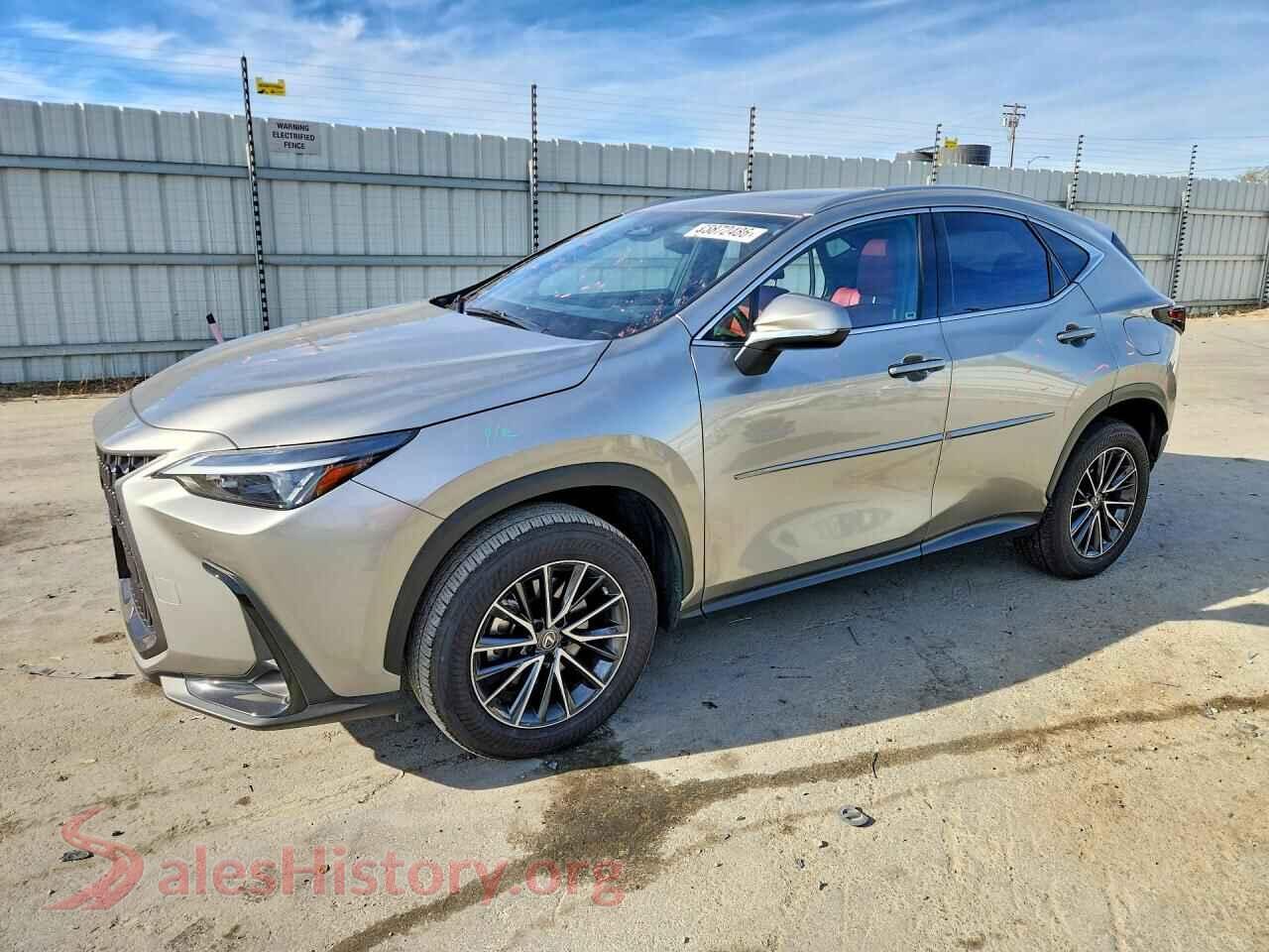 2022 LEXUS NX — VIN JTJAKCEZ5N5005399