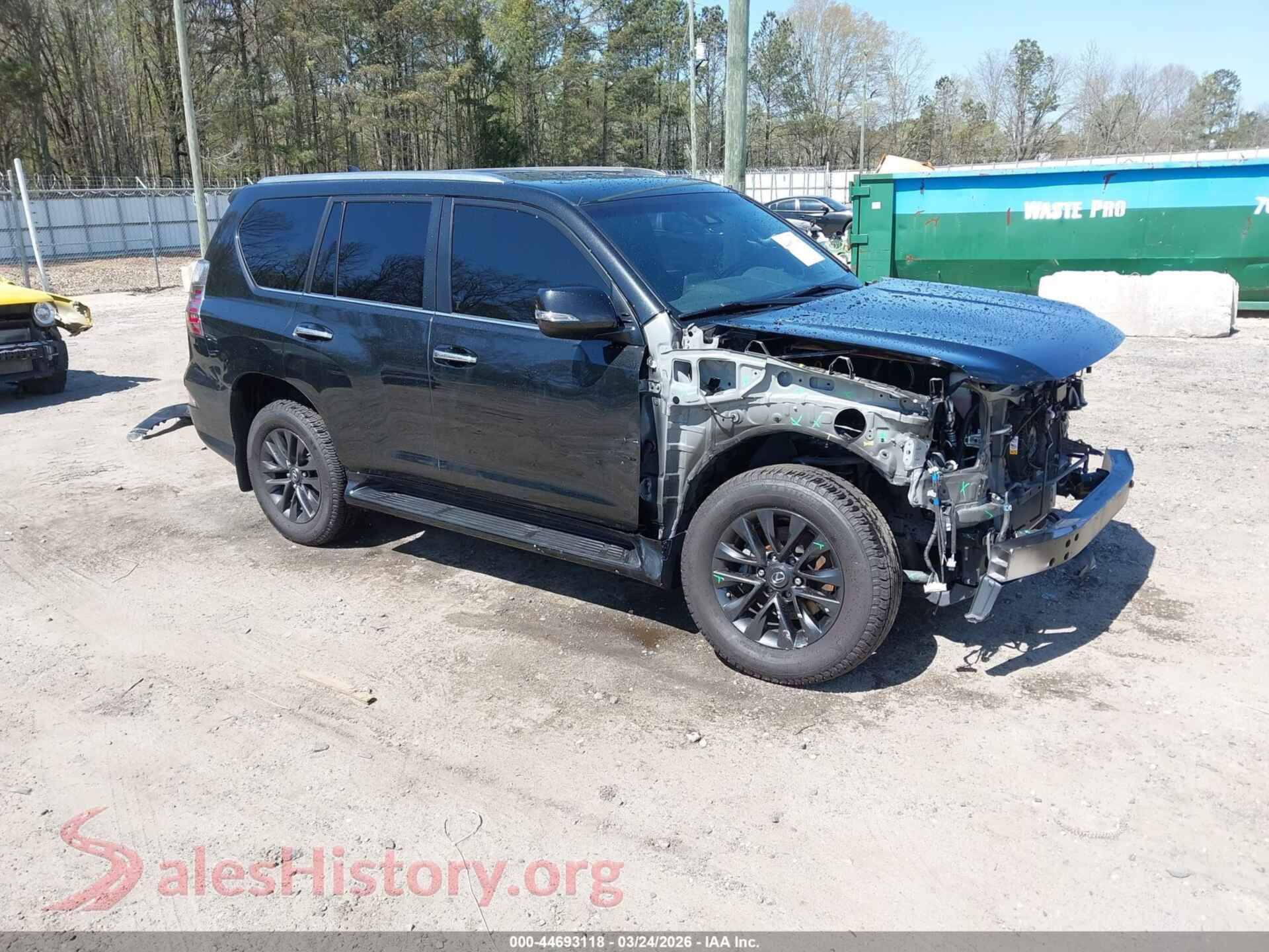 2023 LEXUS GX 460 — VIN JTJAM7BX0P5353201