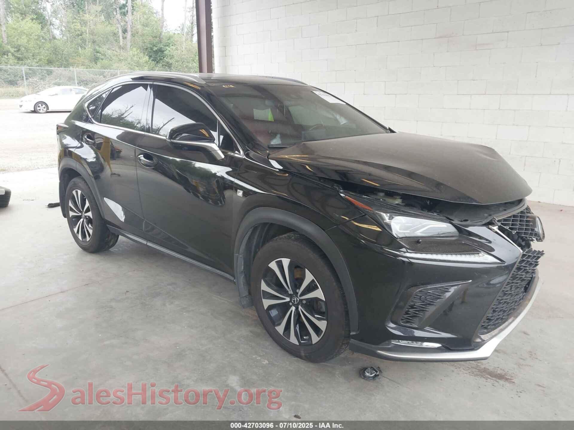 2018 LEXUS NX 300 — VIN JTJBARBZ1J2163748