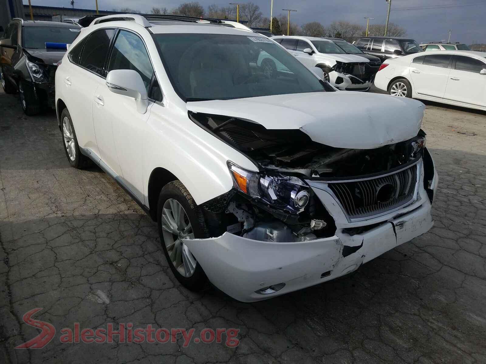 2012 LEXUS RX450 — VIN JTJBC1BA0C2050026