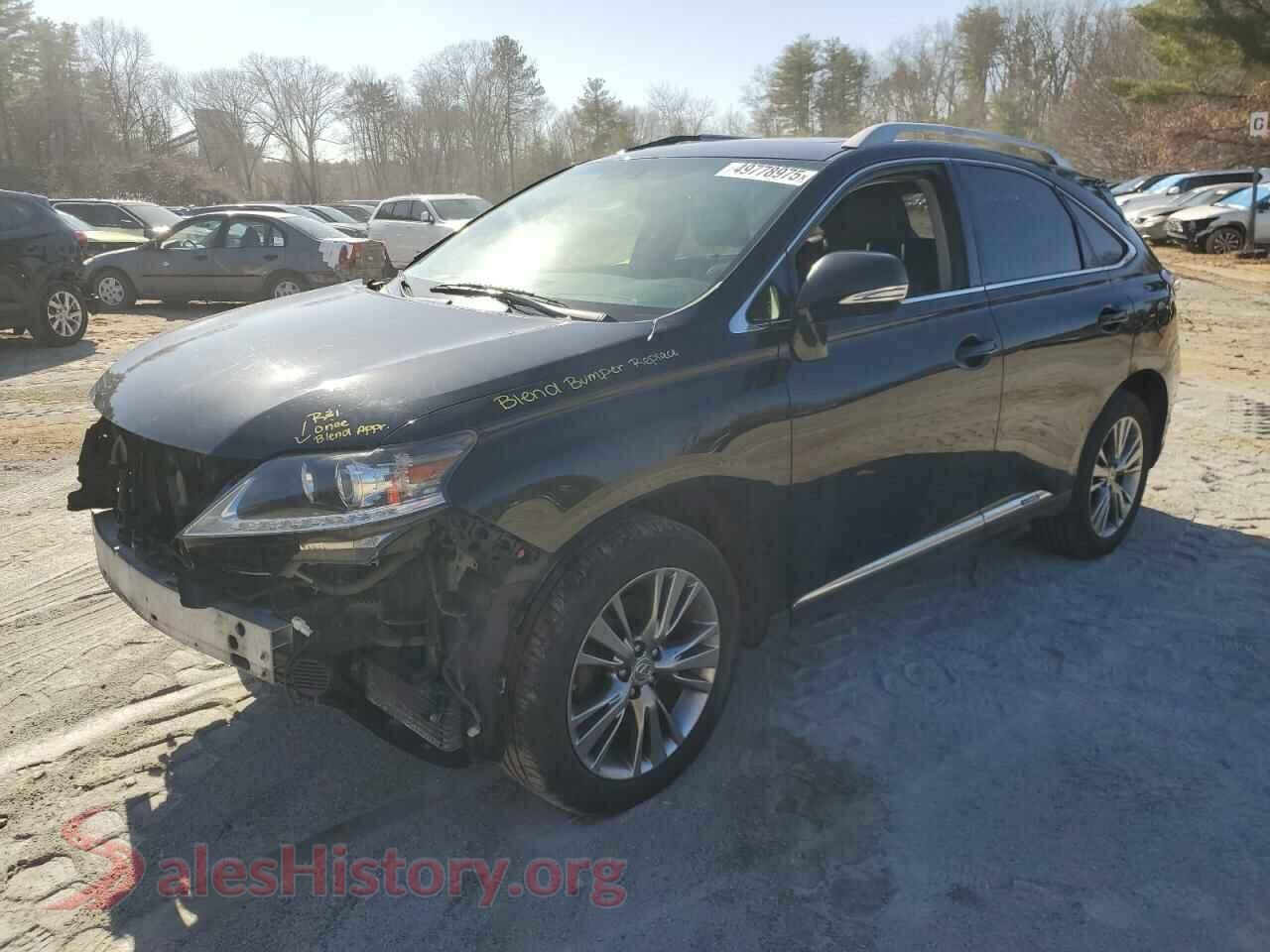 2014 LEXUS RX450 — VIN JTJBC1BA0E2453068