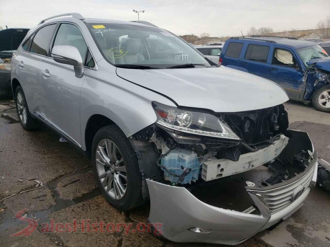 2013 LEXUS RX450 — VIN JTJBC1BA2D2062177