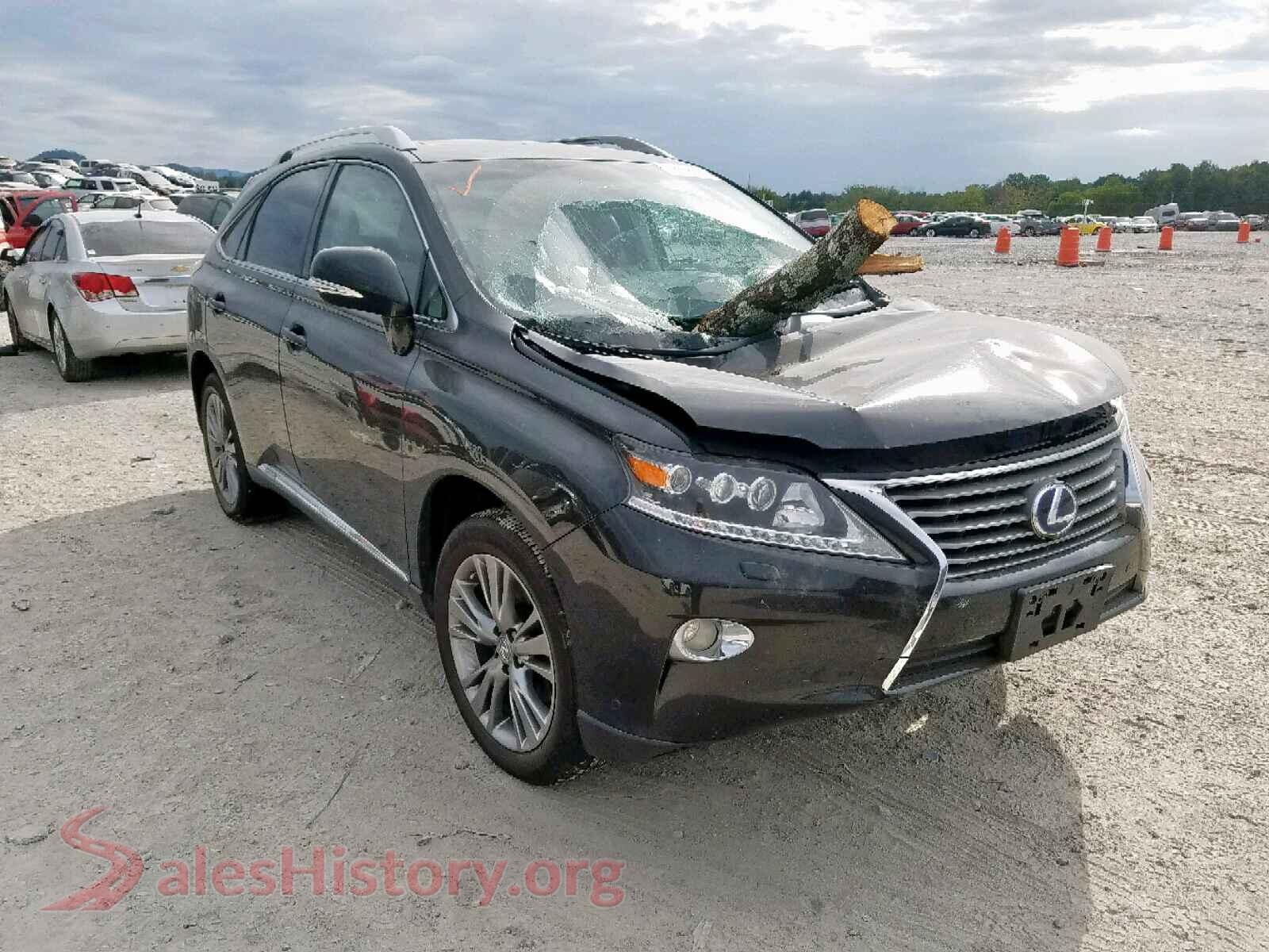 2013 LEXUS RX 450 — VIN JTJBC1BA3D2062446