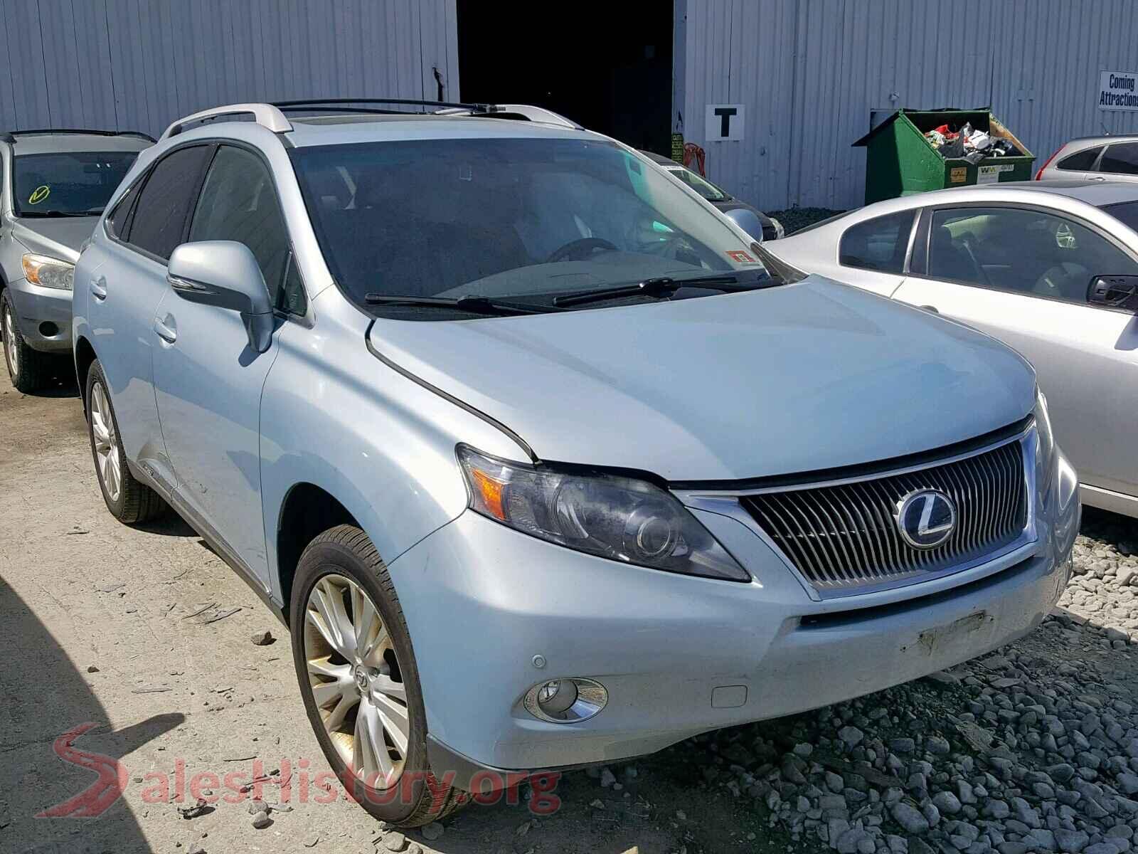 2011 LEXUS RX 450 — VIN JTJBC1BA4B2418089