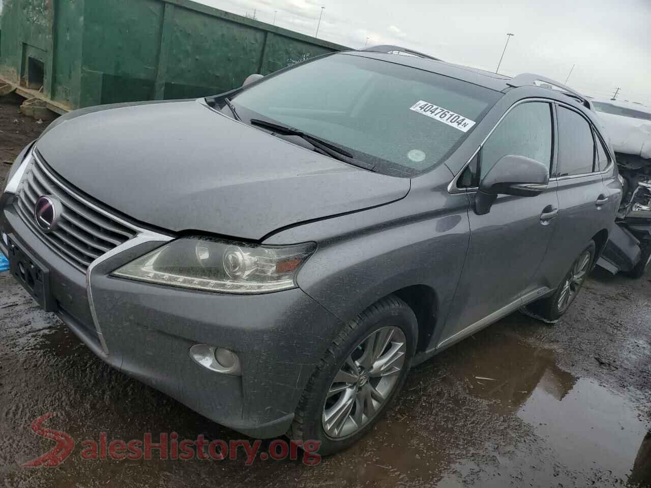 2013 LEXUS RX450 — VIN JTJBC1BA6D2065048