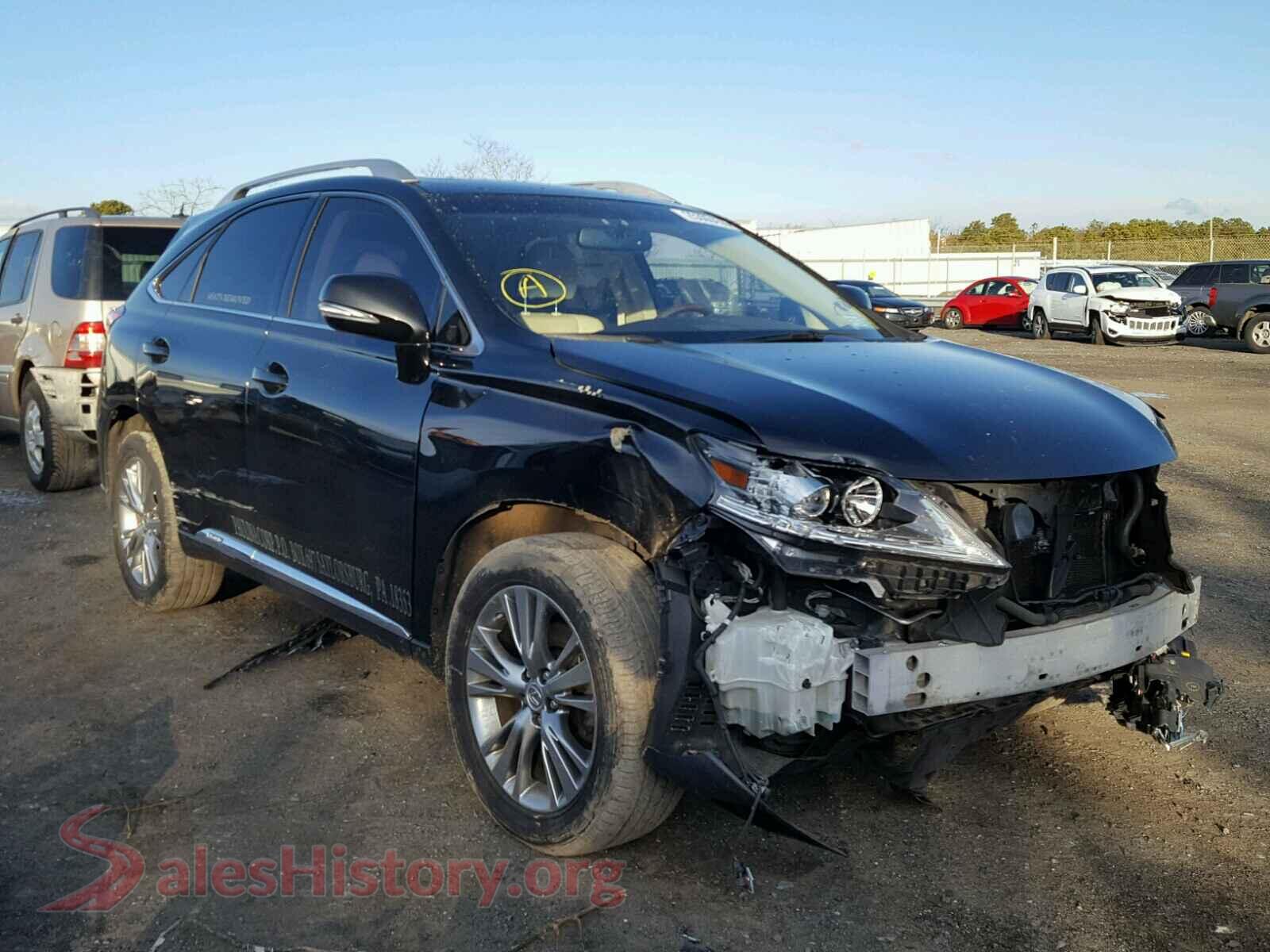 2013 LEXUS RX450 — VIN JTJBC1BA8D2052401