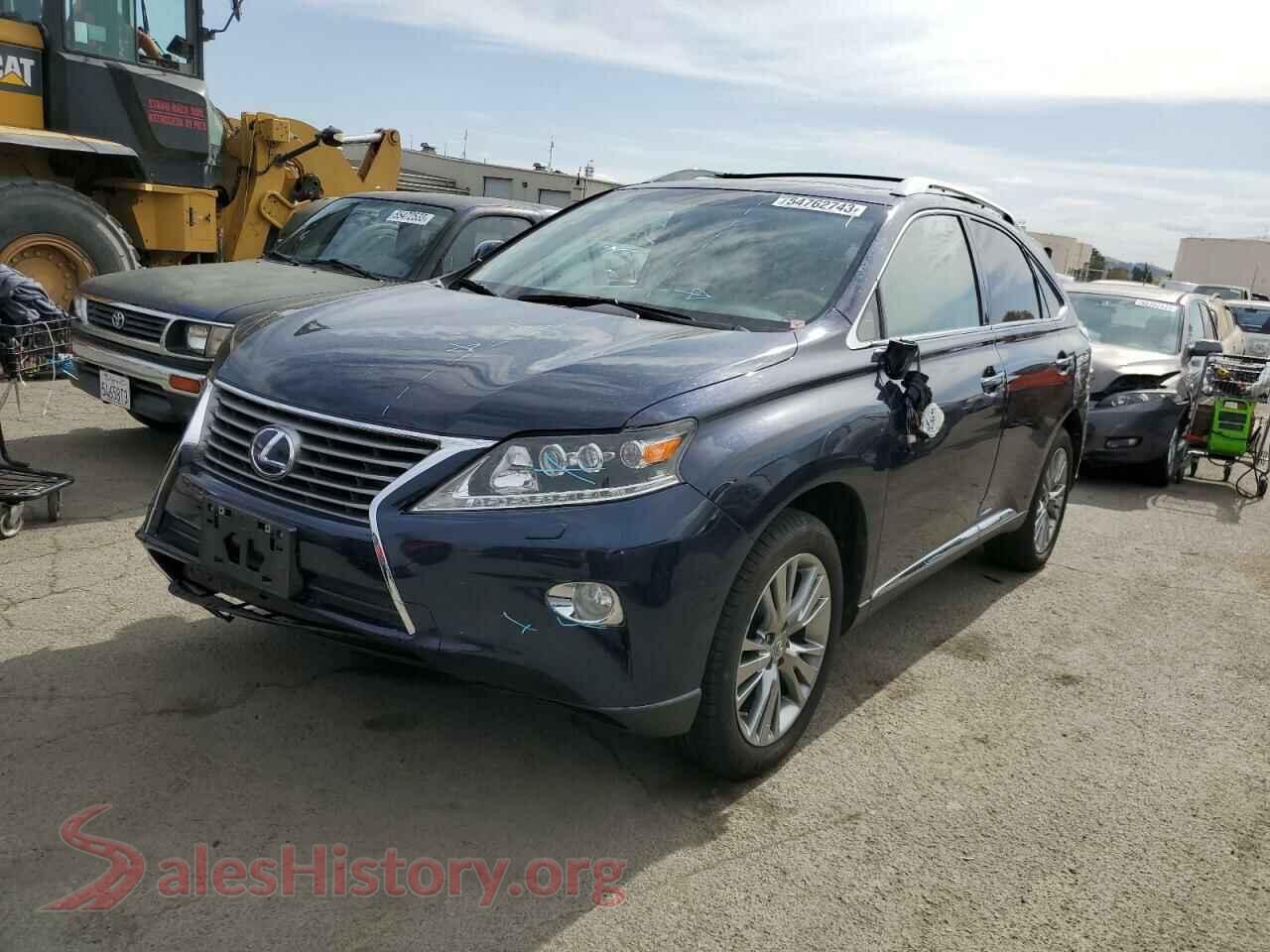 2014 LEXUS RX450 — VIN JTJBC1BA8E2458082