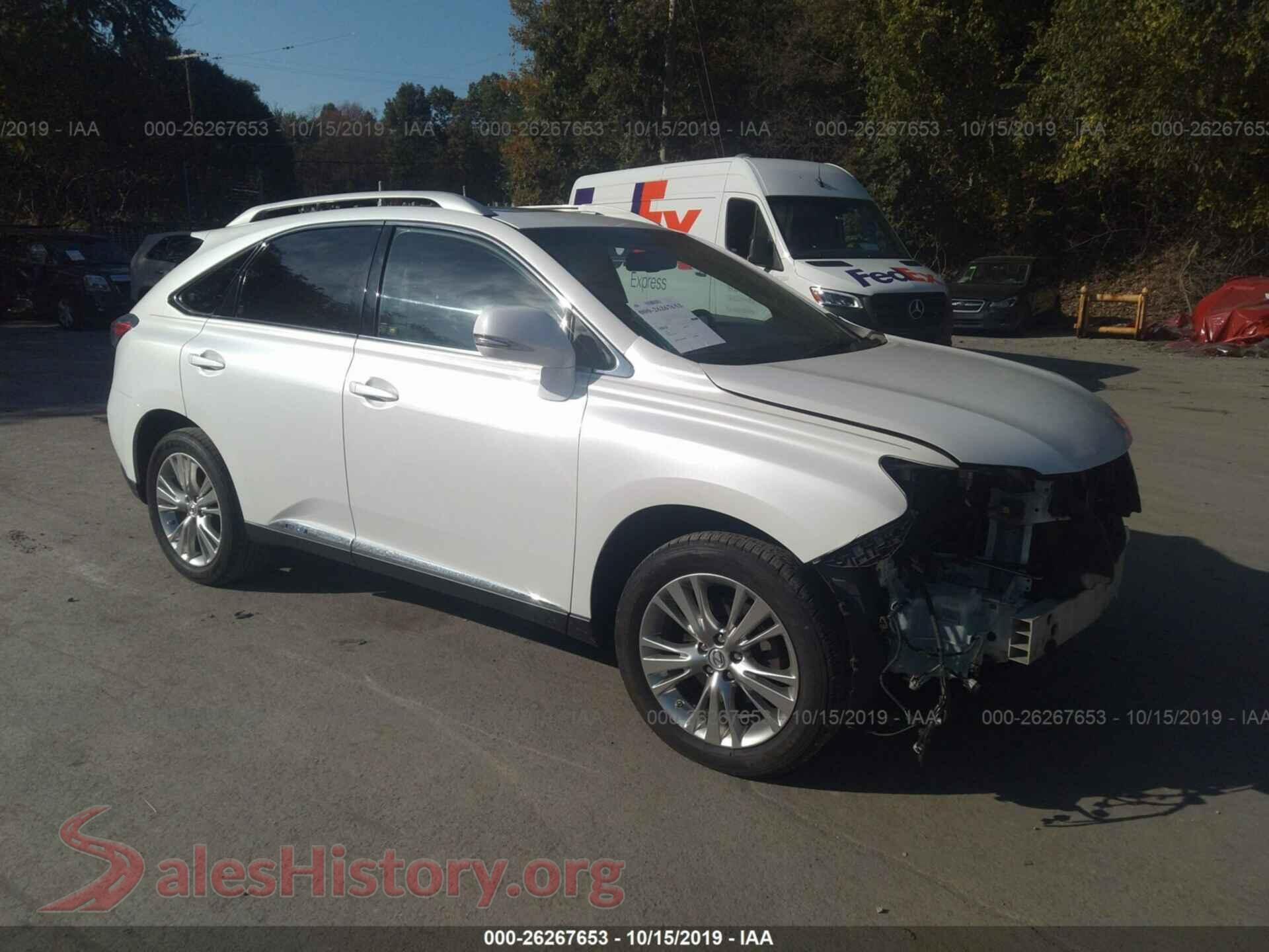 2011 LEXUS RX — VIN JTJBC1BA9B2035703
