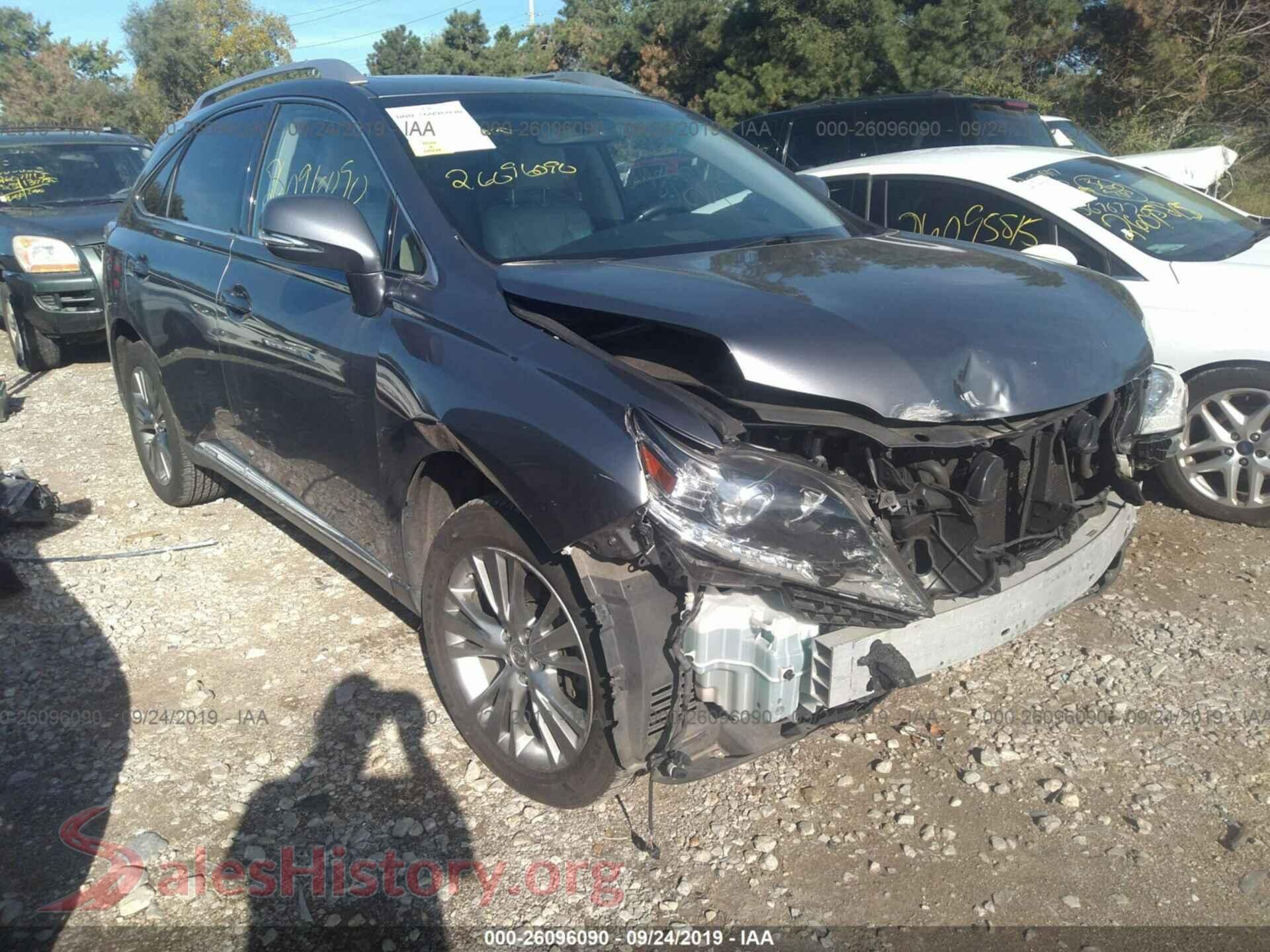 2013 LEXUS RX — VIN JTJBC1BA9D2058174