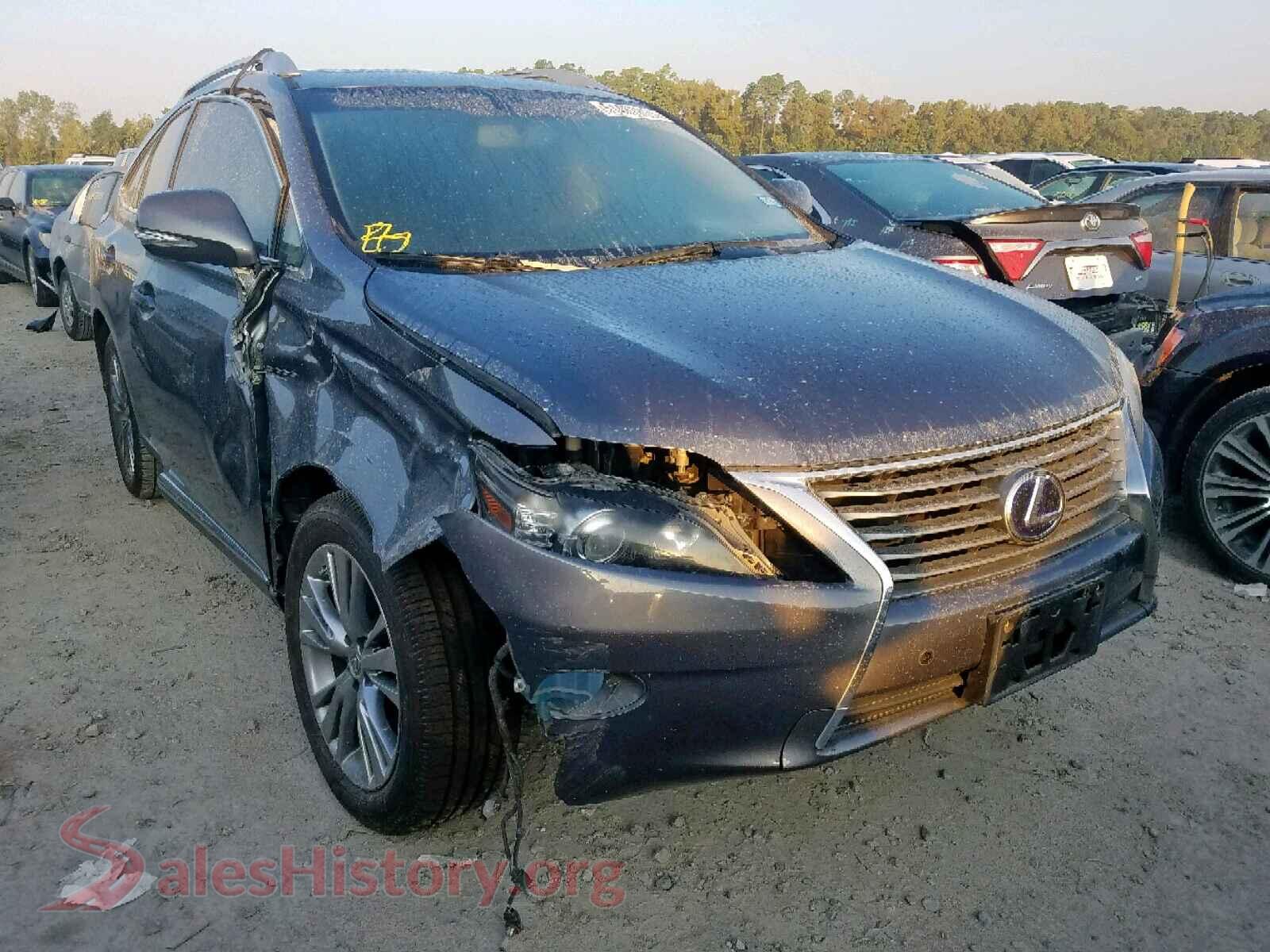 2013 LEXUS RX 450 — VIN JTJBC1BA9D2437921