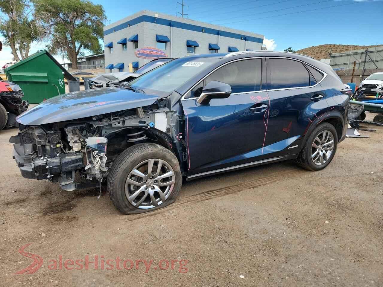2015 LEXUS NX — VIN JTJBJRBZ1F2013081