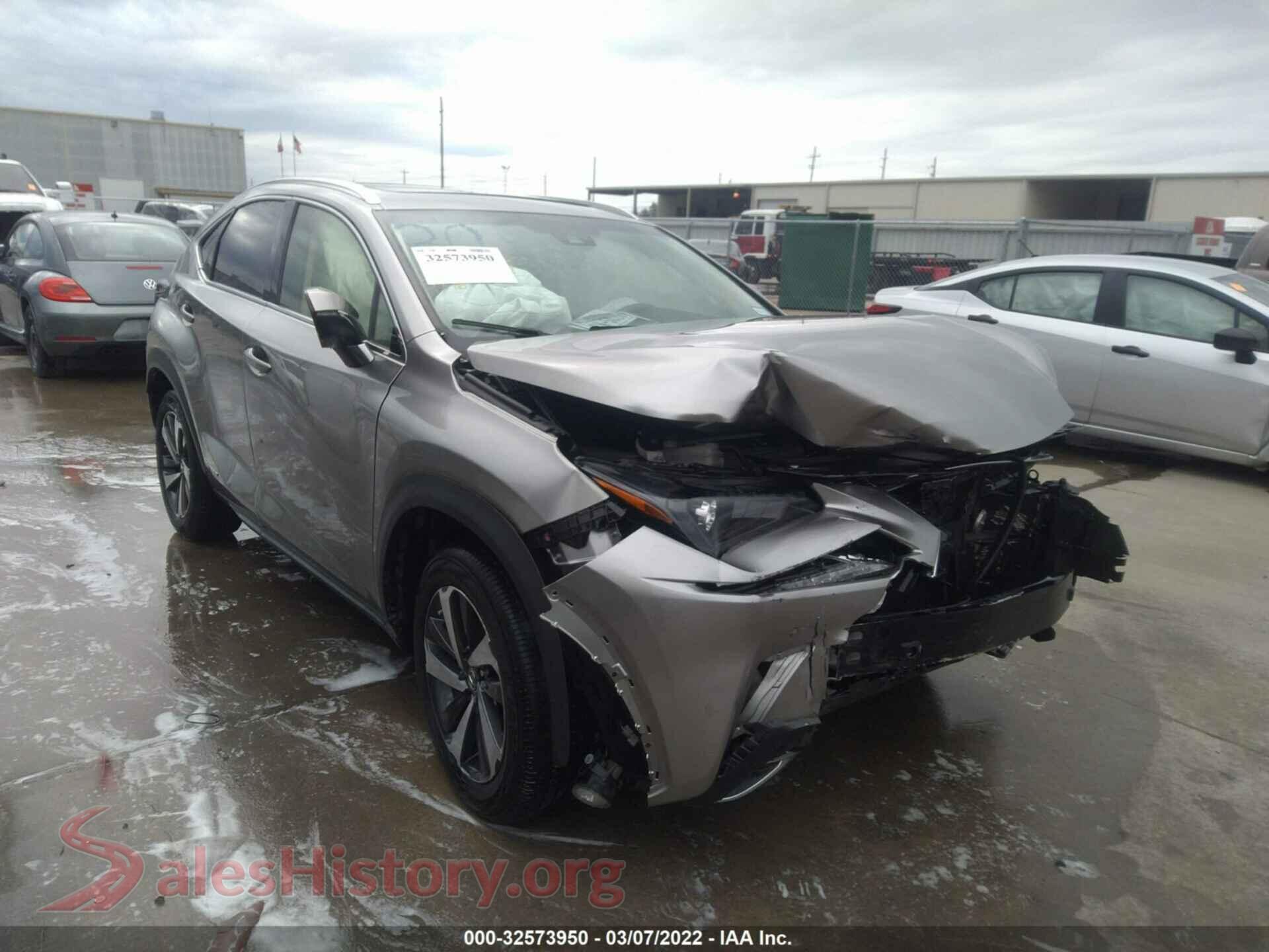 2019 LEXUS NX — VIN JTJBJRBZ3K2122653