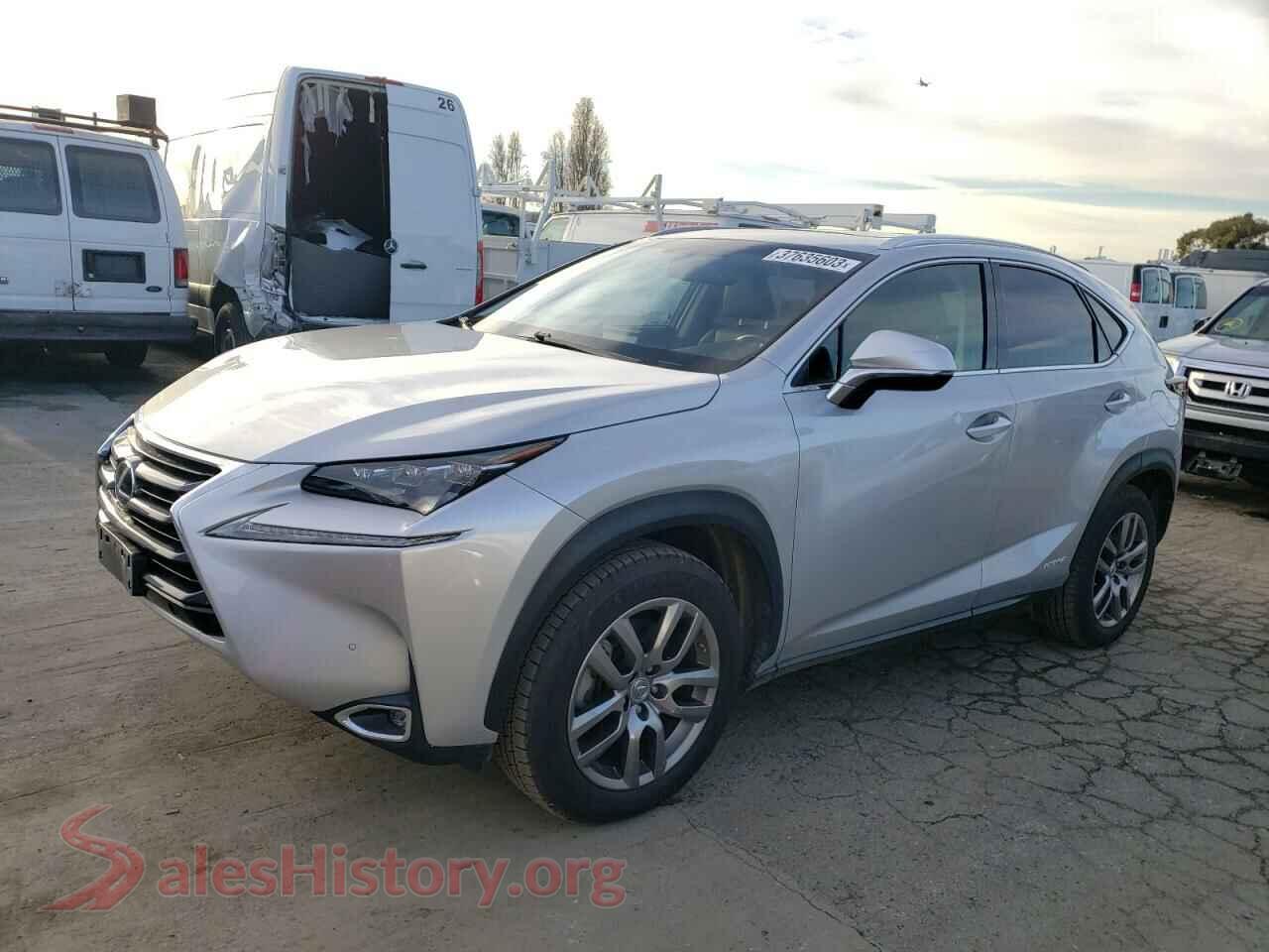 2015 LEXUS NX — VIN JTJBJRBZ5F2021393