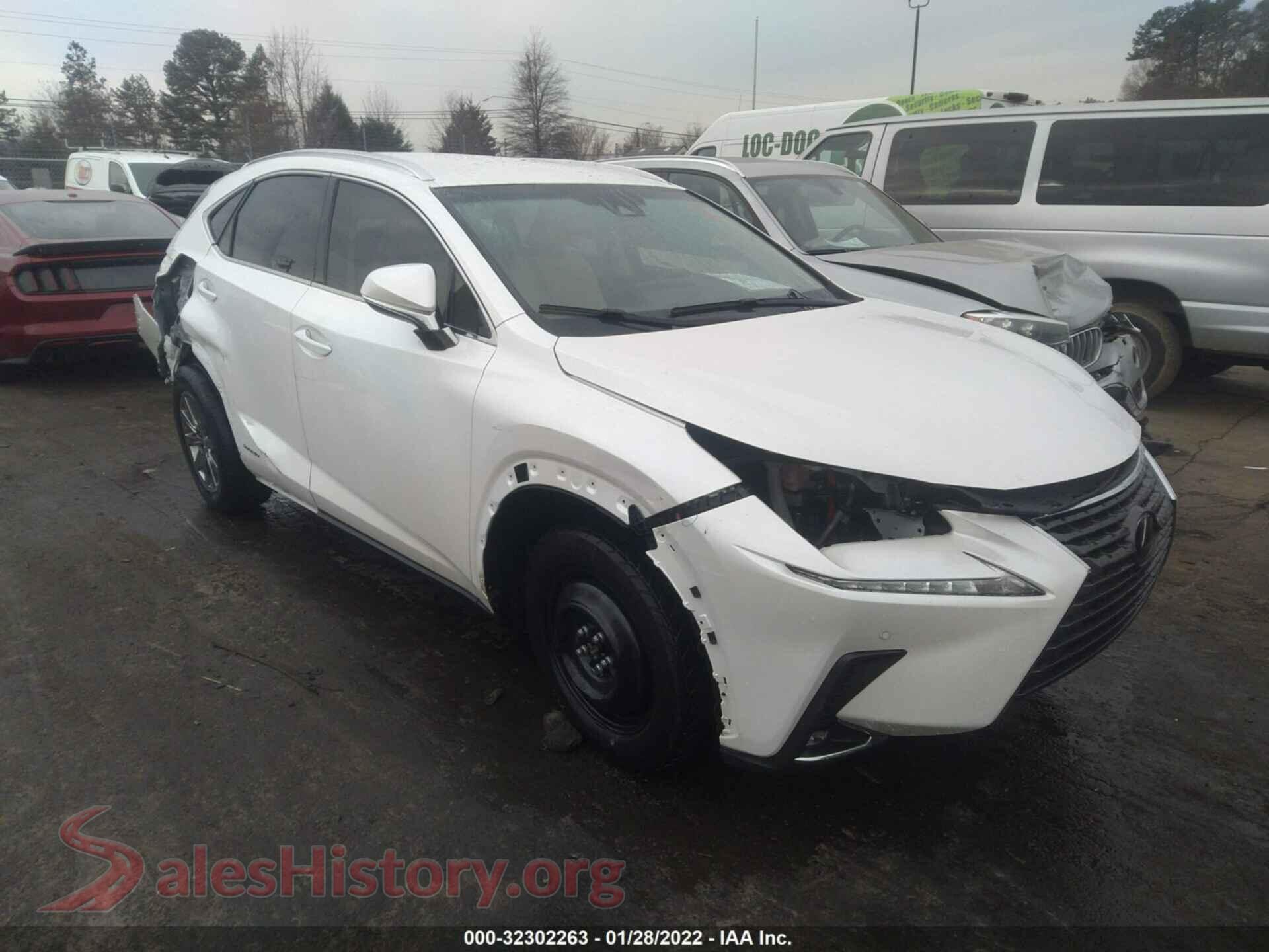 2019 LEXUS NX — VIN JTJBJRBZ9K2124777