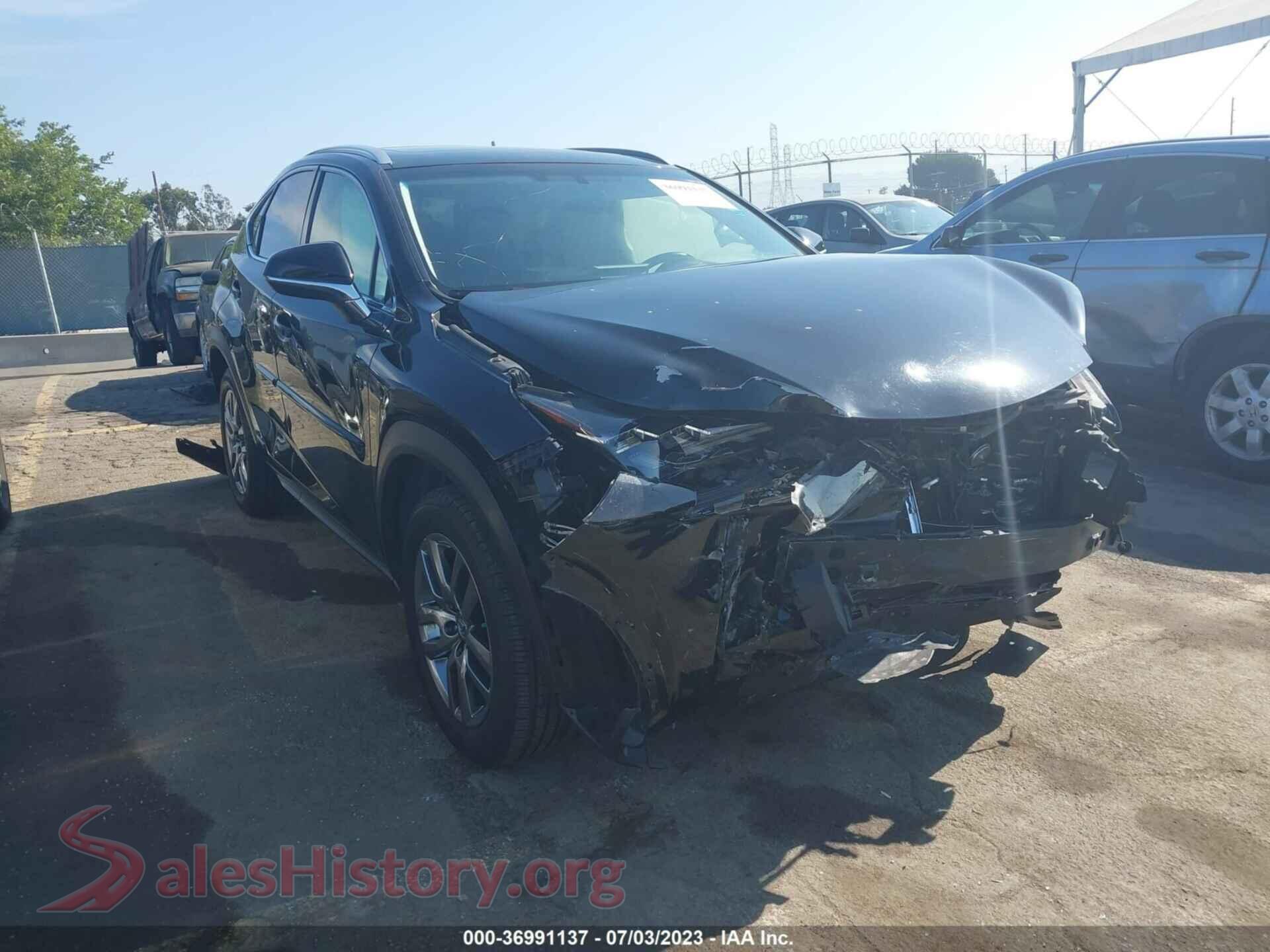 2016 LEXUS NX 300H — VIN JTJBJRBZXG2037753