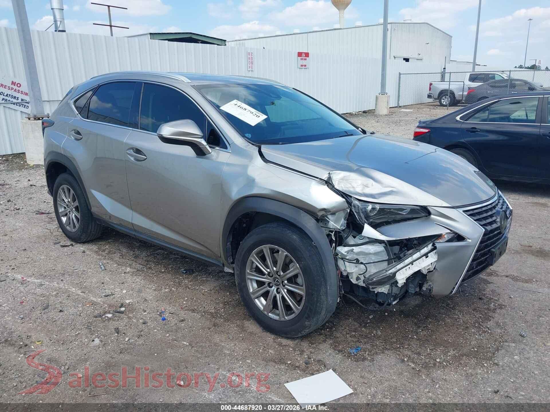 2020 LEXUS NX 300 — VIN JTJDARBZ8L2171793