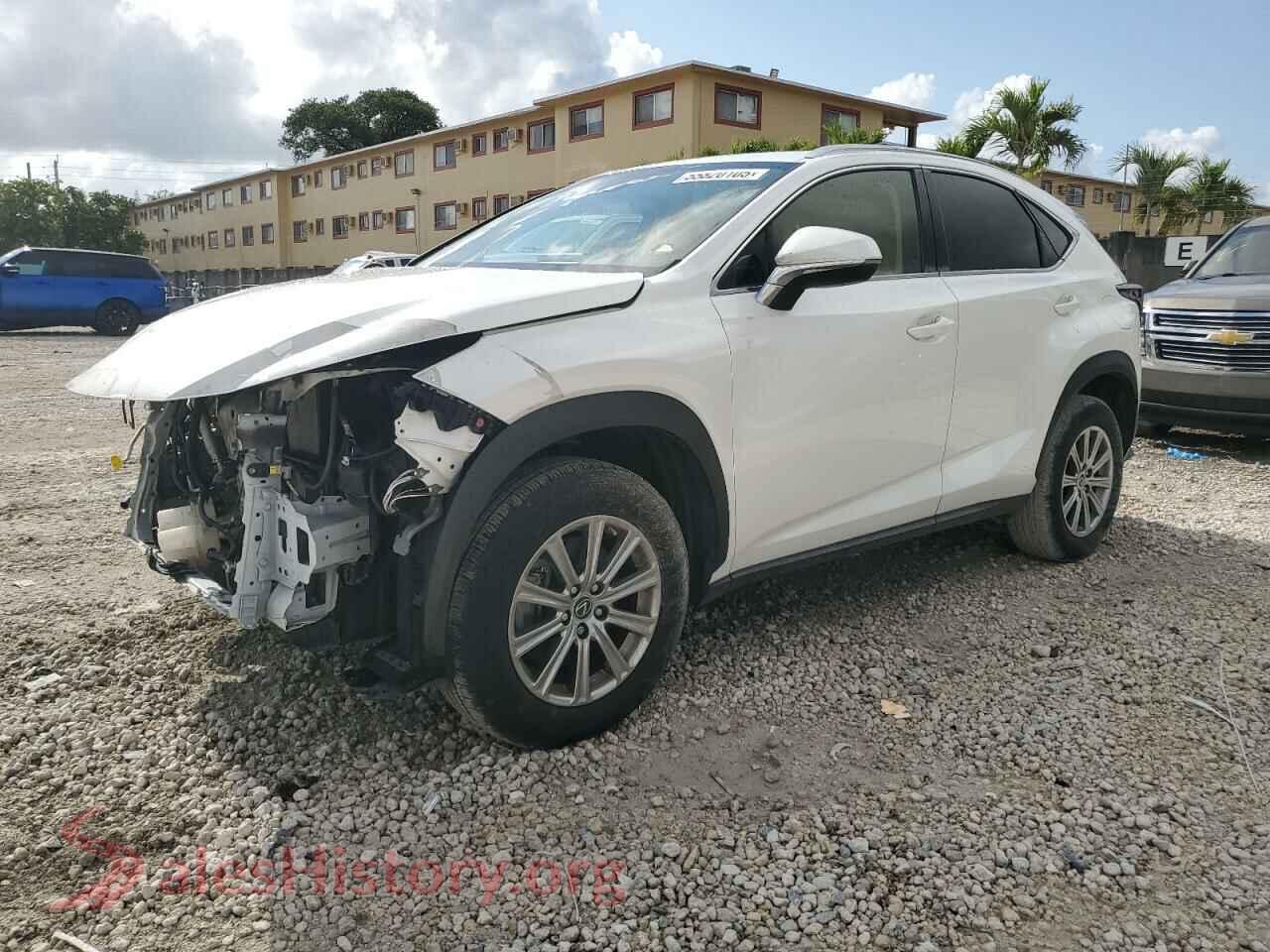 2021 LEXUS NX — VIN JTJDARBZXM2199483