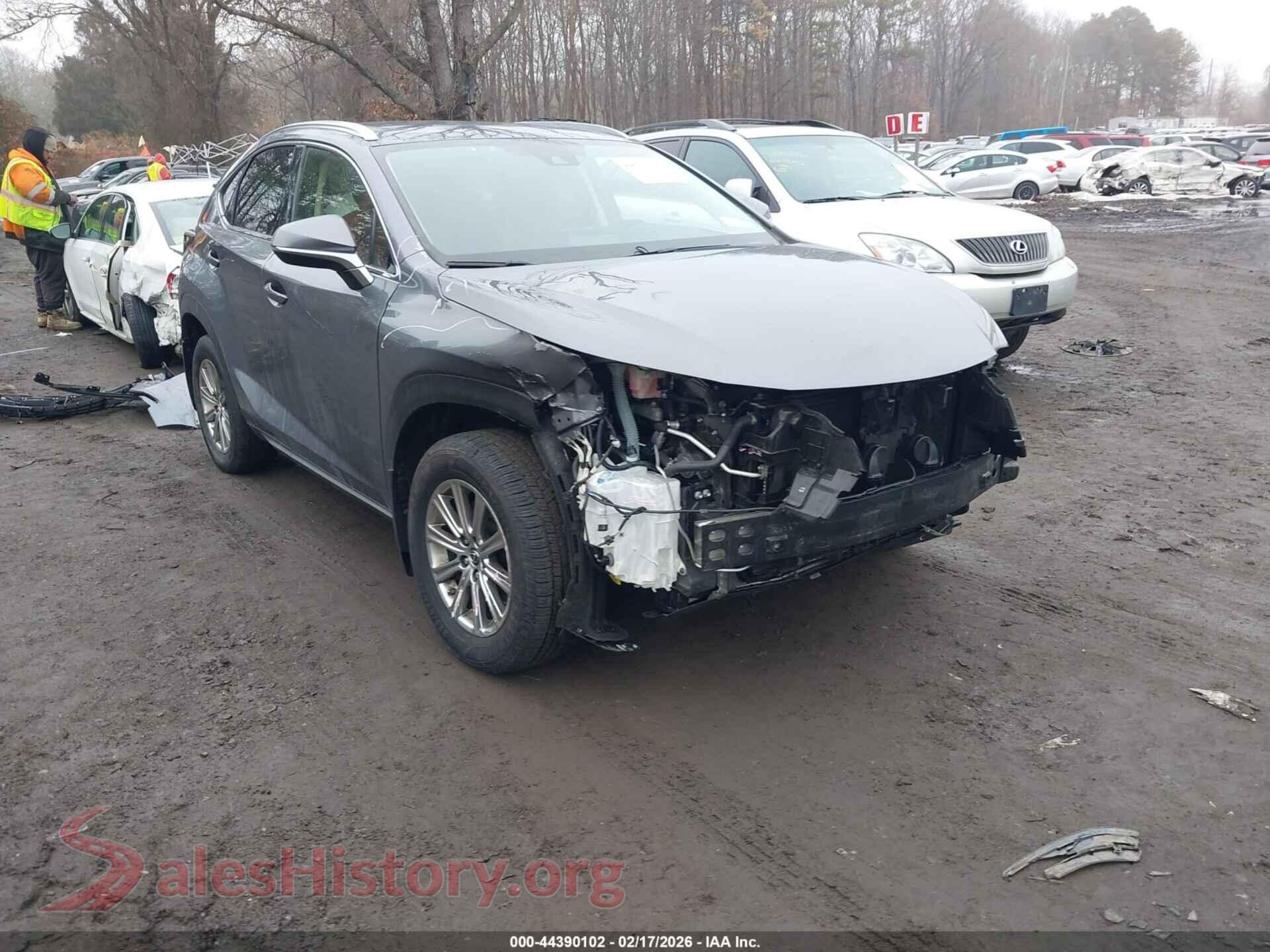 2021 LEXUS NX 300 — VIN JTJDARDZ2M2240928