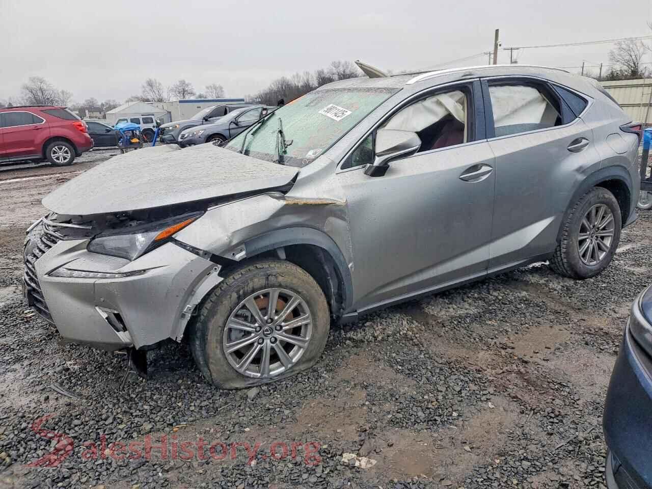 2021 LEXUS NX — VIN JTJDARDZ5M2253415